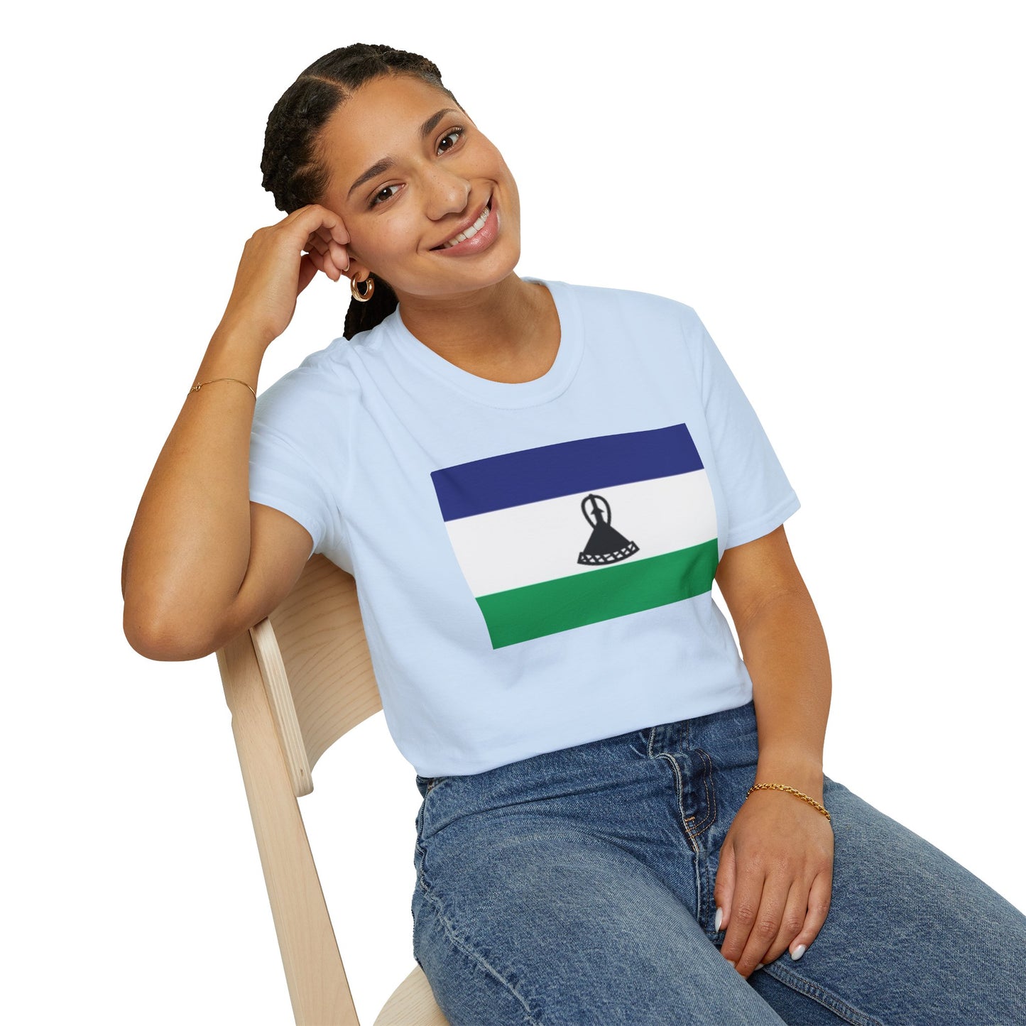 Unisex Softstyle T-Shirt -- Lesotho