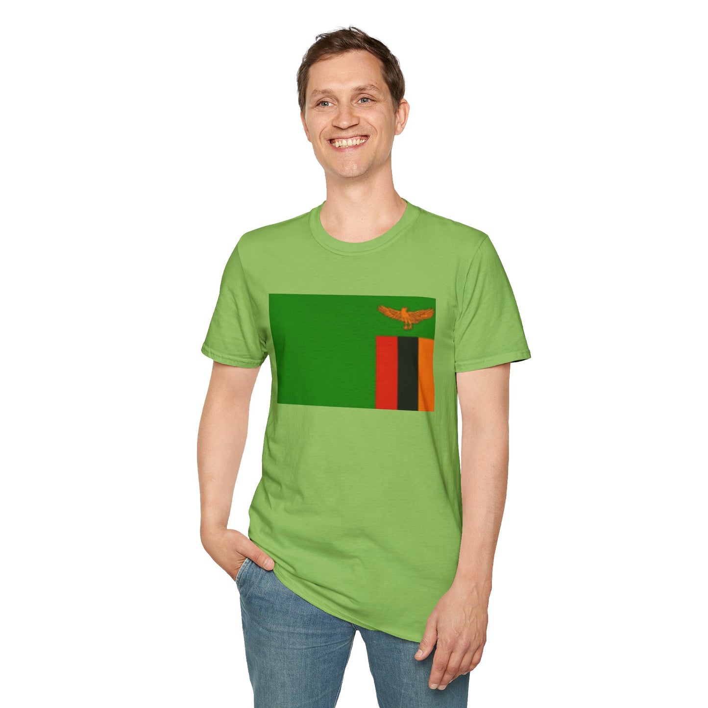 Unisex Softstyle T-Shirt -- Zambia