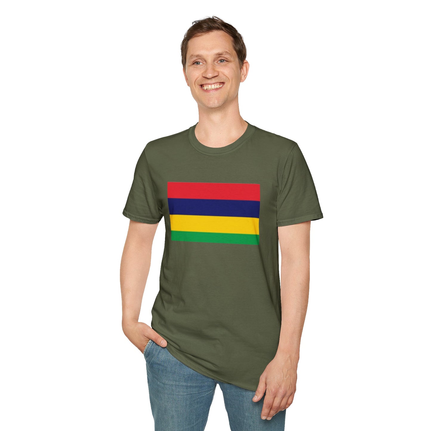 Unisex Softstyle T-Shirt -- Mauritius