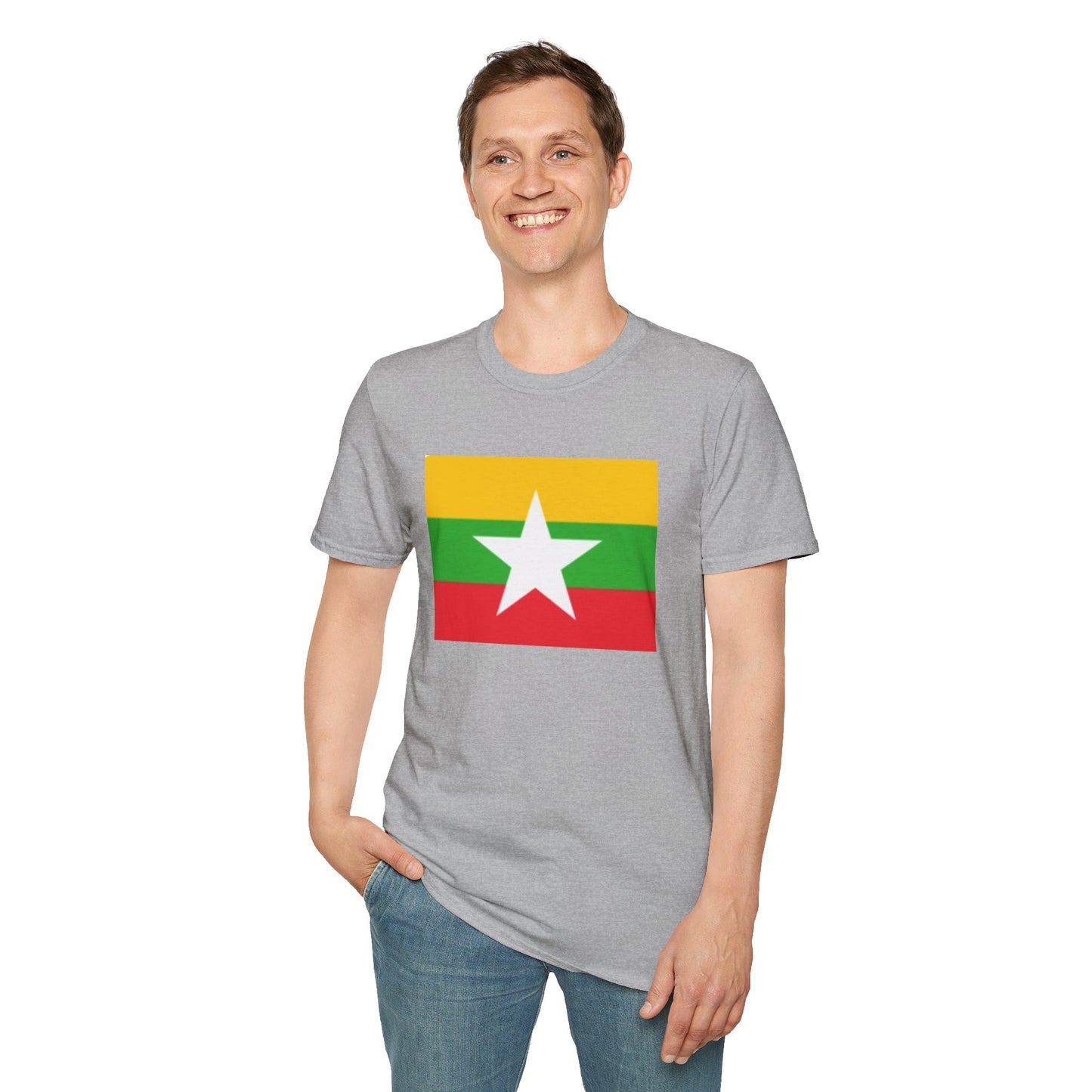Unisex Softstyle T-Shirt -- Myanmar