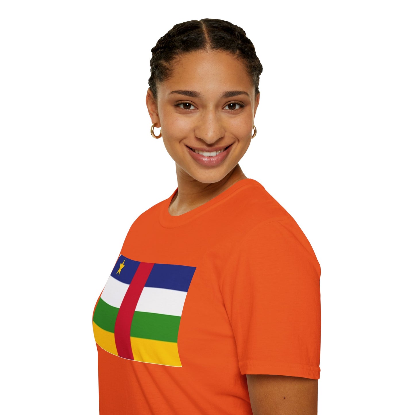 Unisex Softstyle T-Shirt - Central African Republic