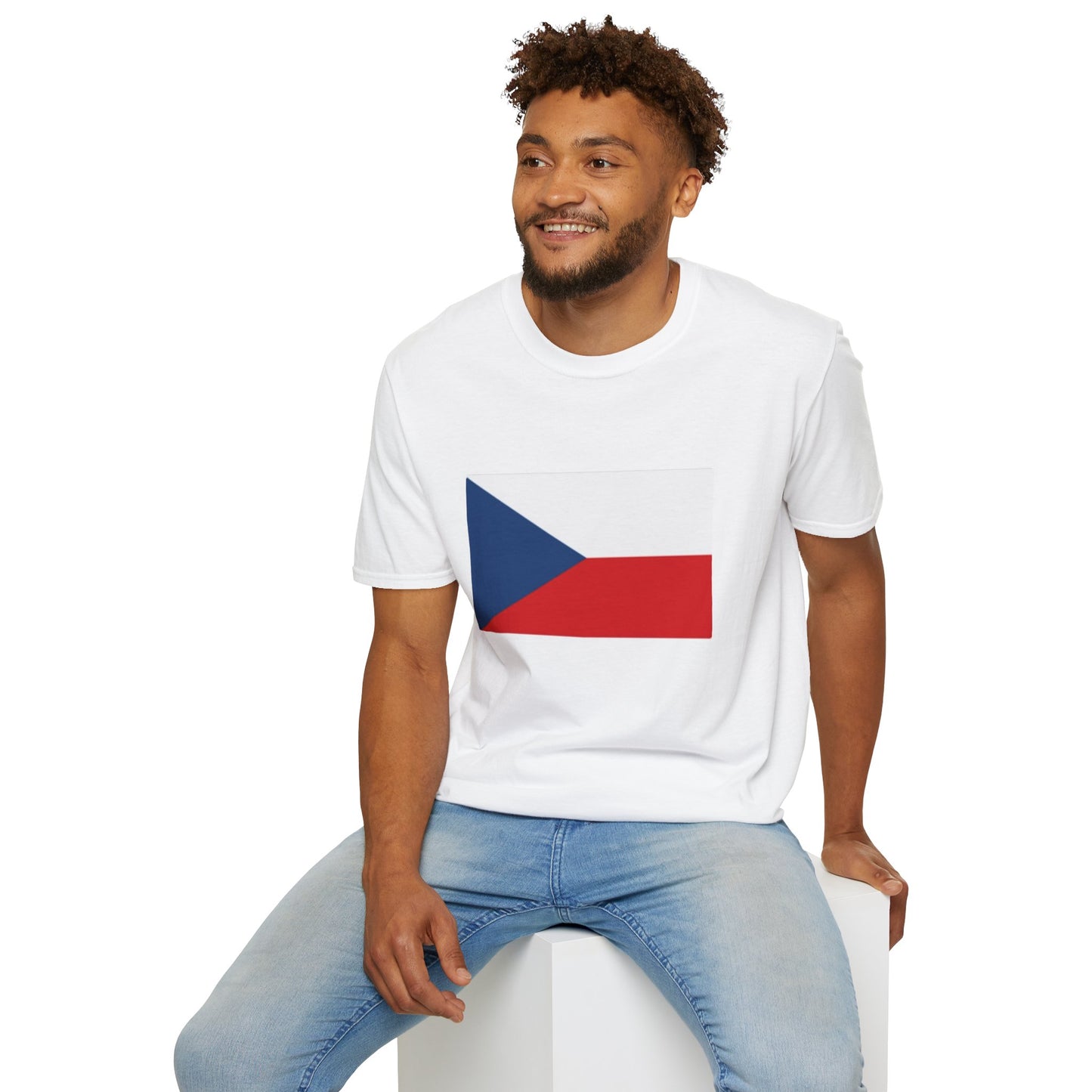 Unisex Softstyle T-Shirt -- Czechia