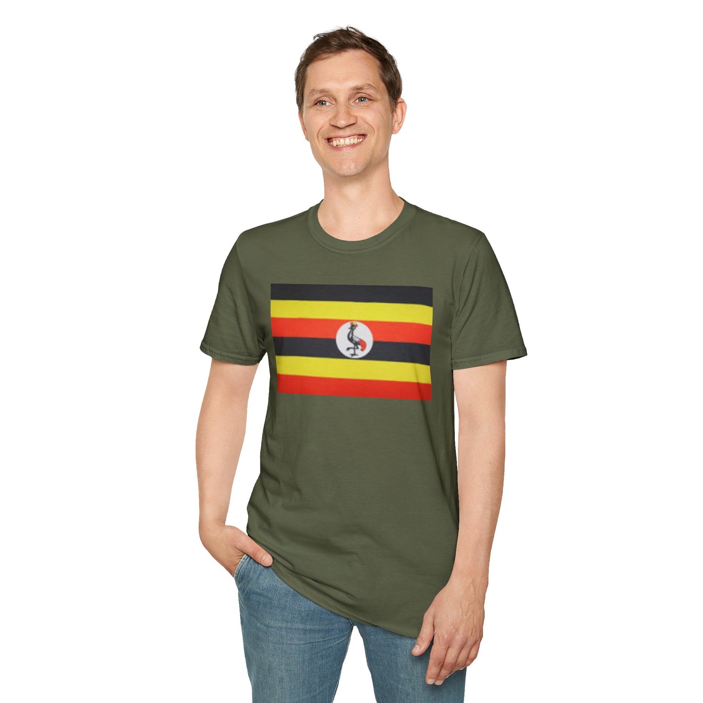 Unisex Softstyle T-Shirt -- Uganda