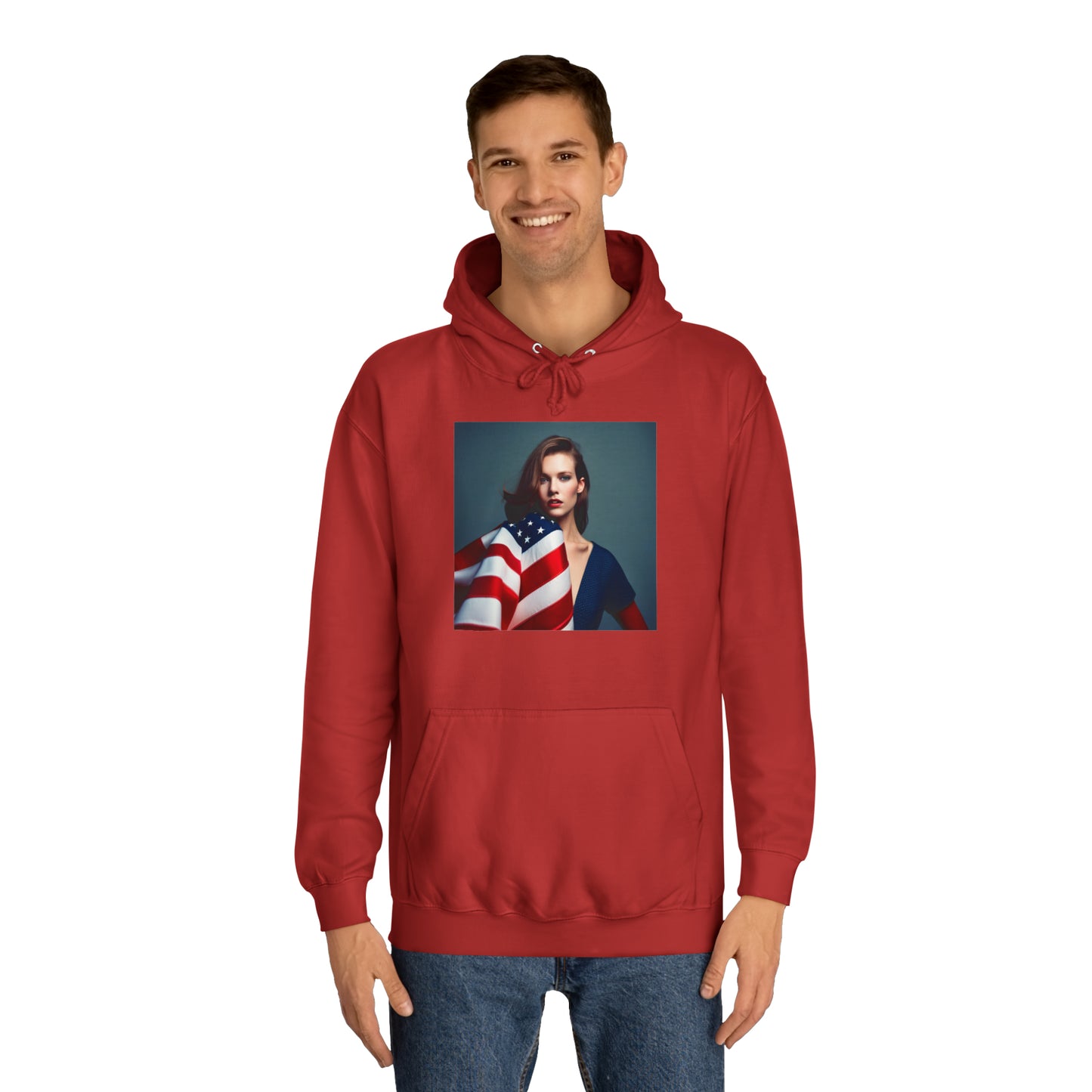 Unisex College Hoodie USA