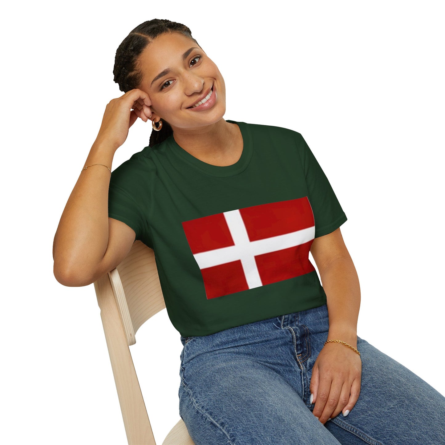 Unisex Softstyle T-Shirt -- Denmark