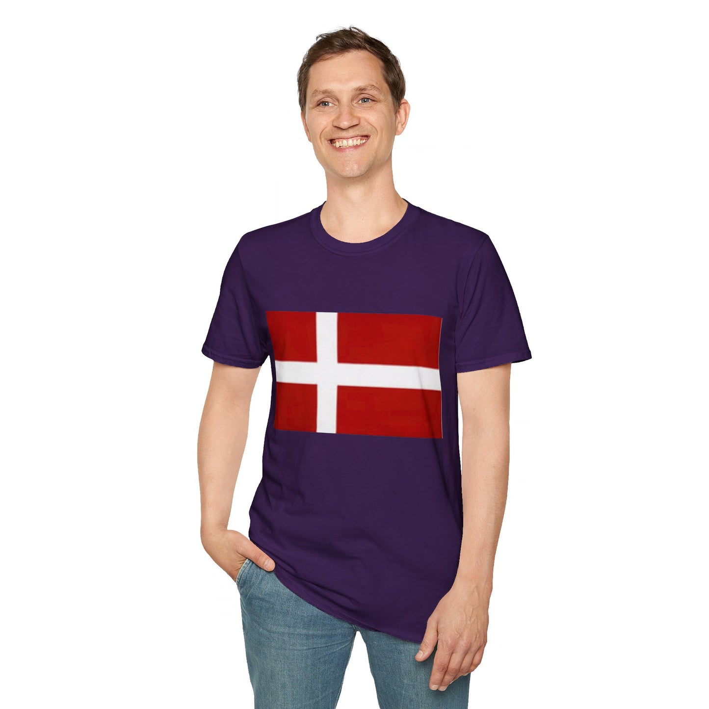Unisex Softstyle T-Shirt -- Denmark