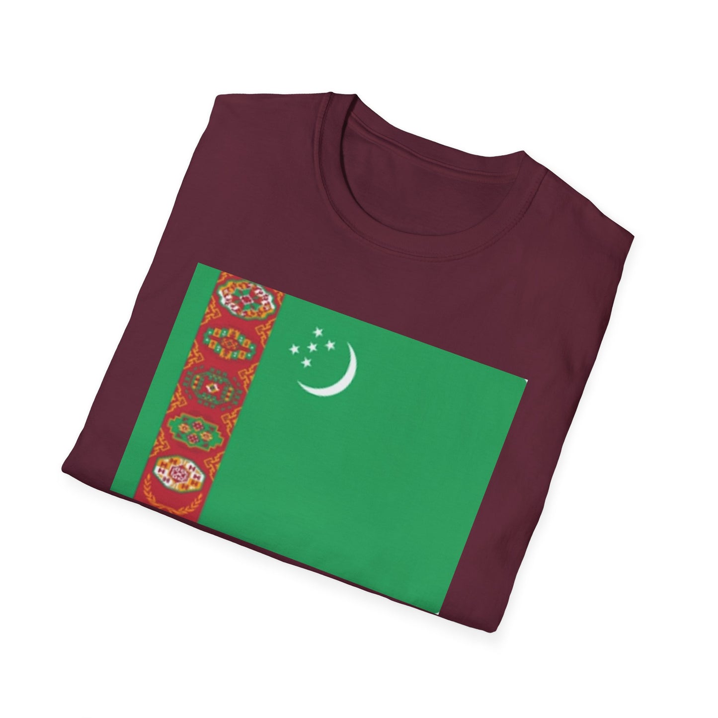 Unisex Softstyle T-Shirt -- Turkmenistan