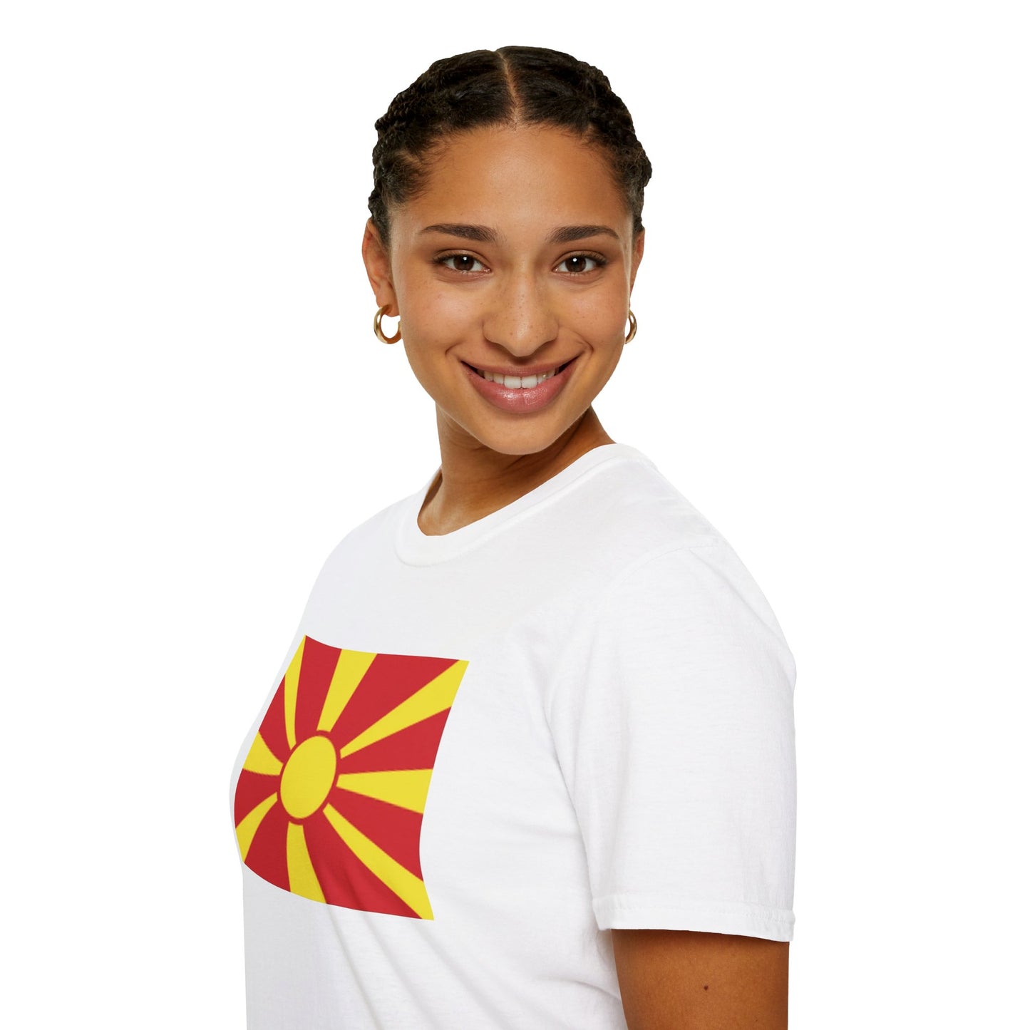 Unisex Softstyle T-Shirt -- North Macedonia