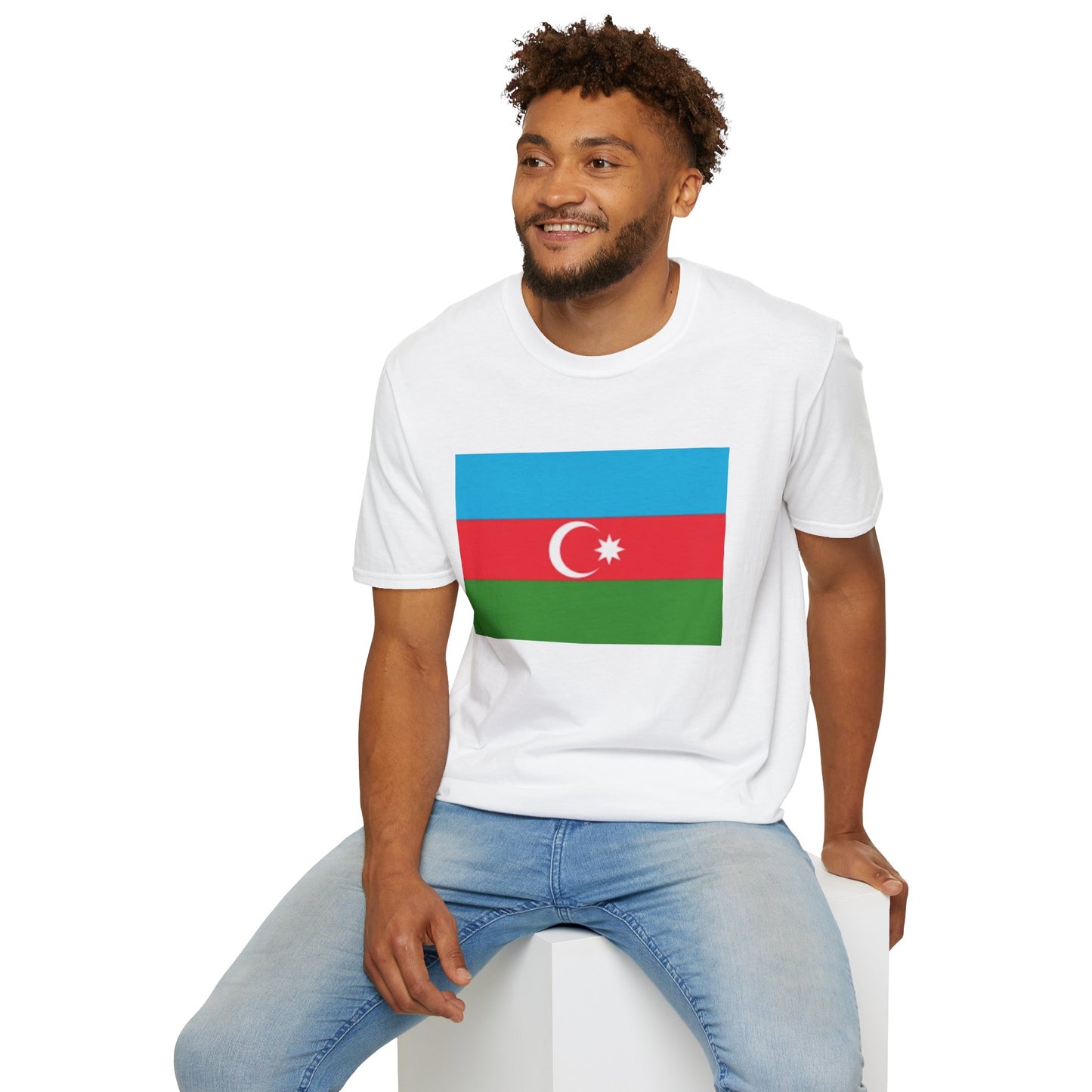 Unisex Softstyle T-Shirt -- Azerbaijan