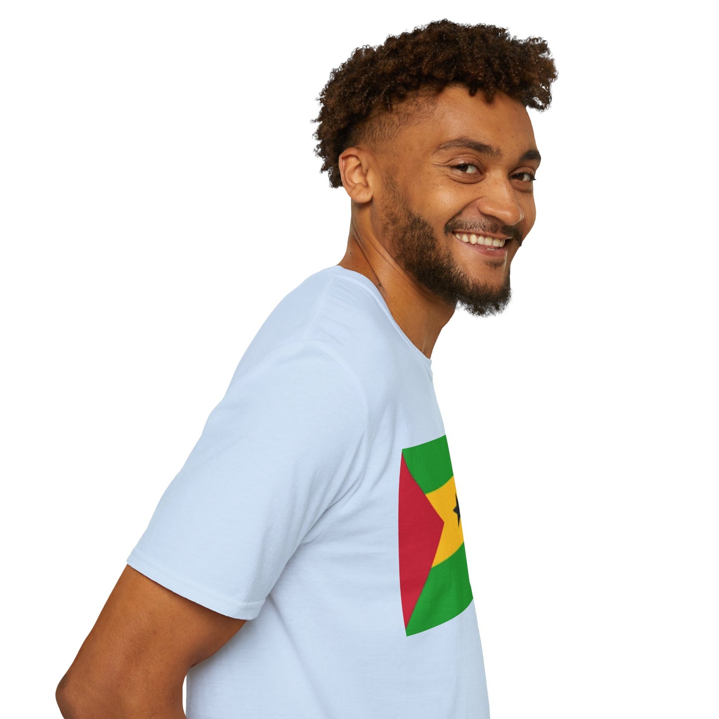 Unisex Softstyle T-Shirt -- Sao Tome and Principe