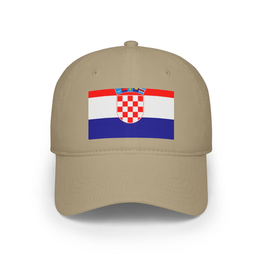 Low Profile Baseball Cap -- Croatia