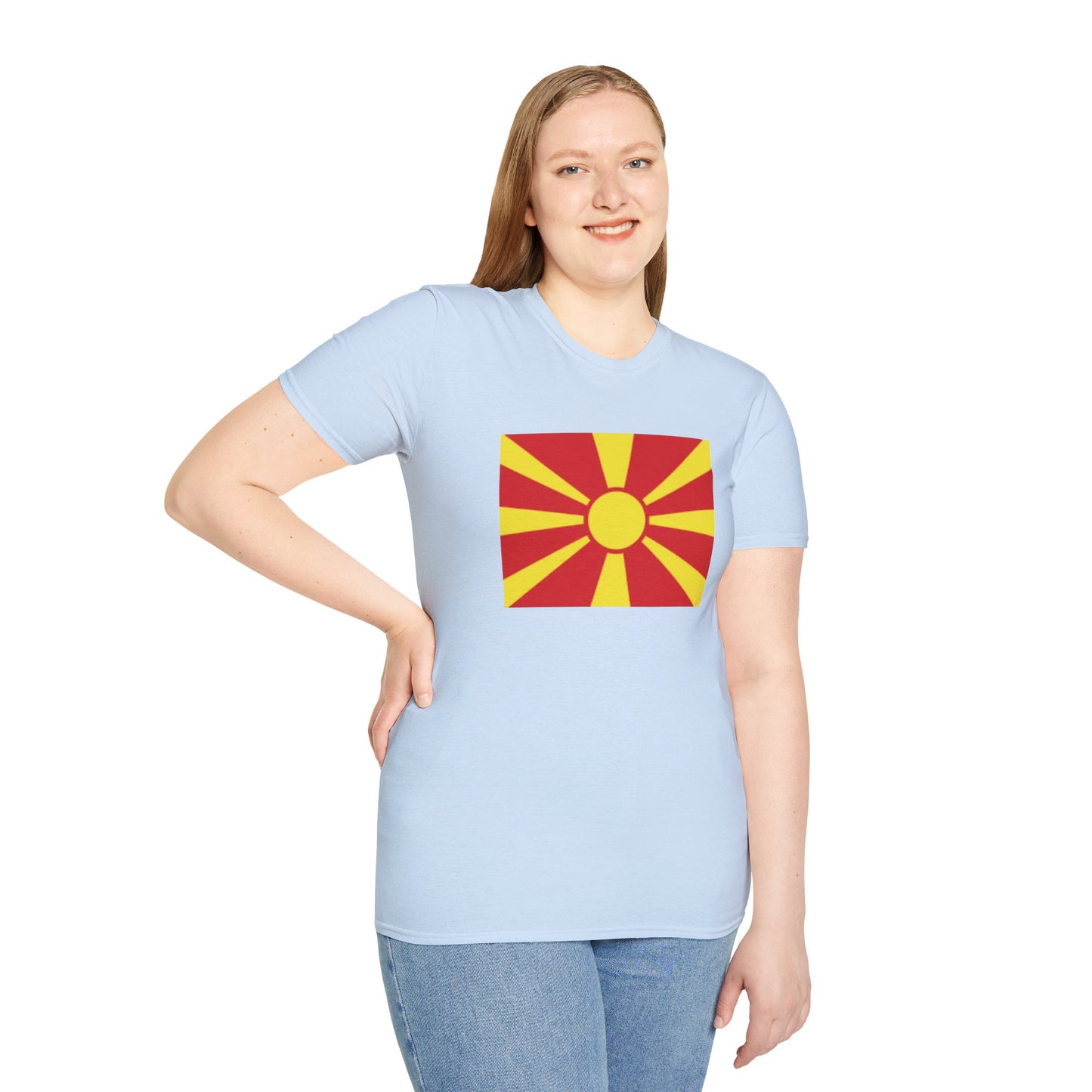 Unisex Softstyle T-Shirt -- North Macedonia