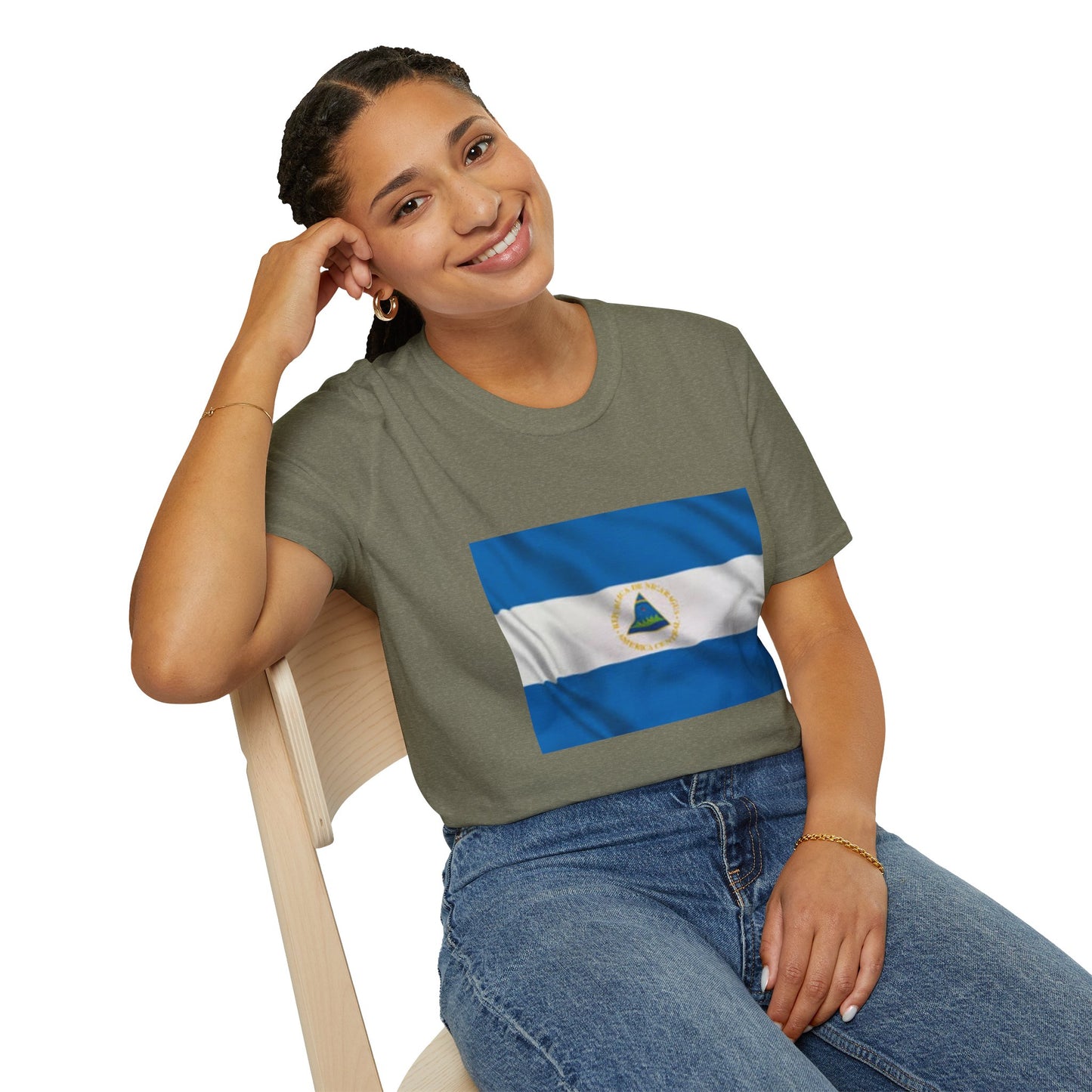 Unisex Softstyle T-Shirt --; Nicaragua