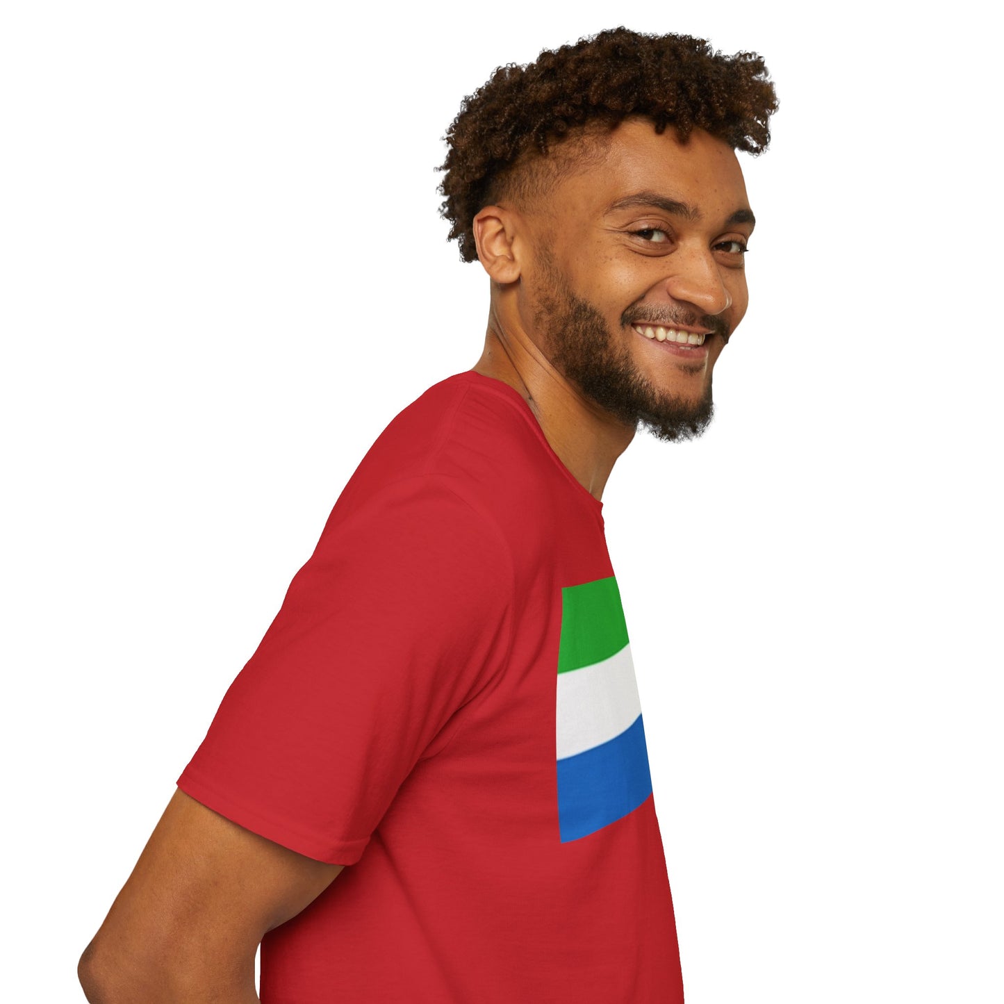 Unisex Softstyle T-Shirt -- Sierra Leone