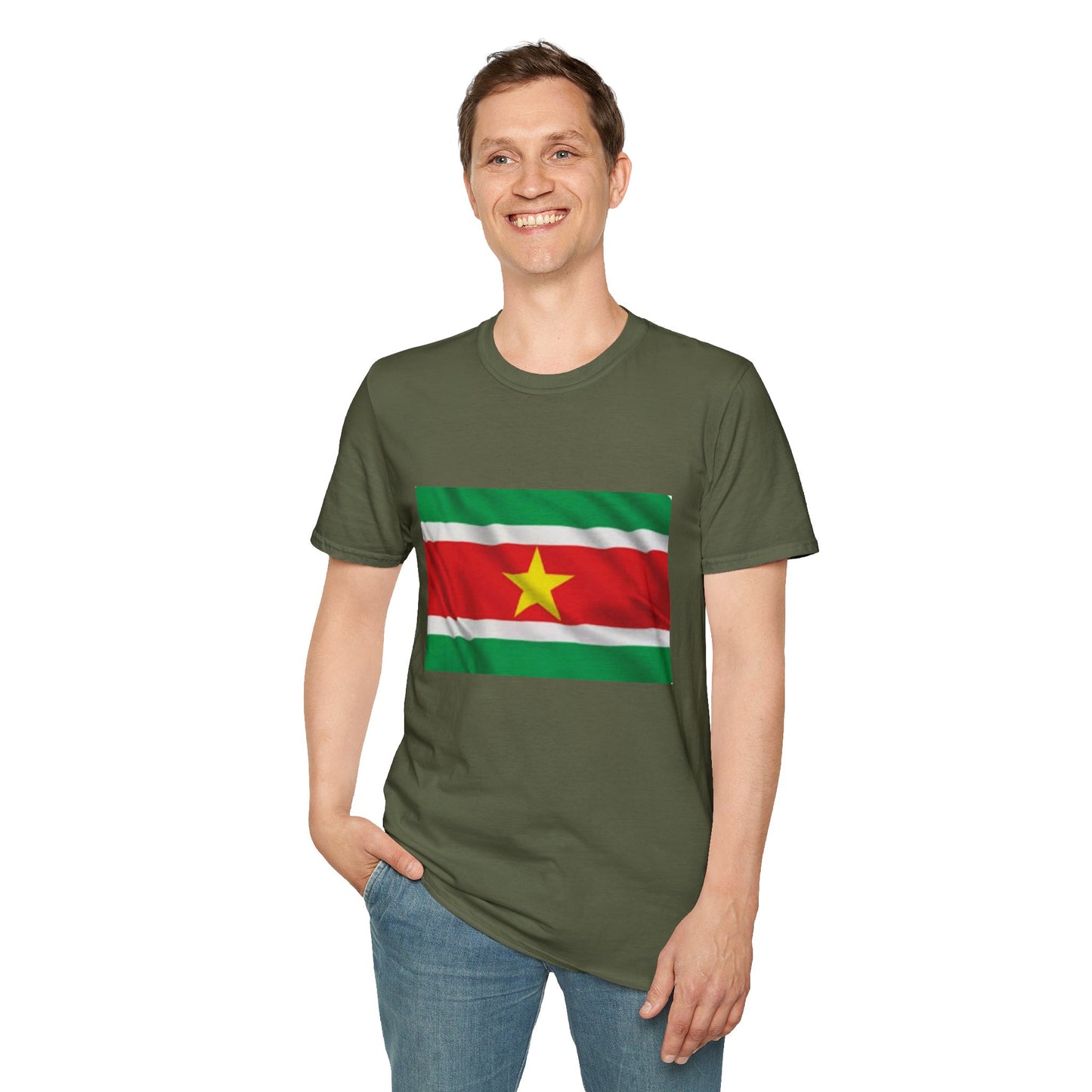 Unisex Softstyle T-Shirt -- Suriname