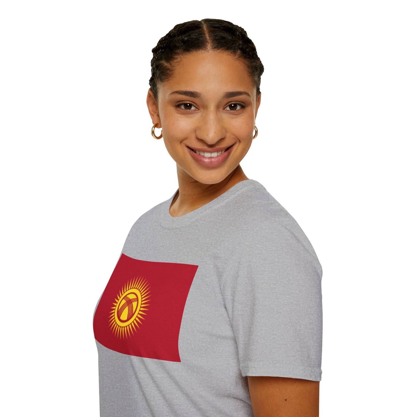 Unisex Softstyle T-Shirt -- Kyrgyzstan
