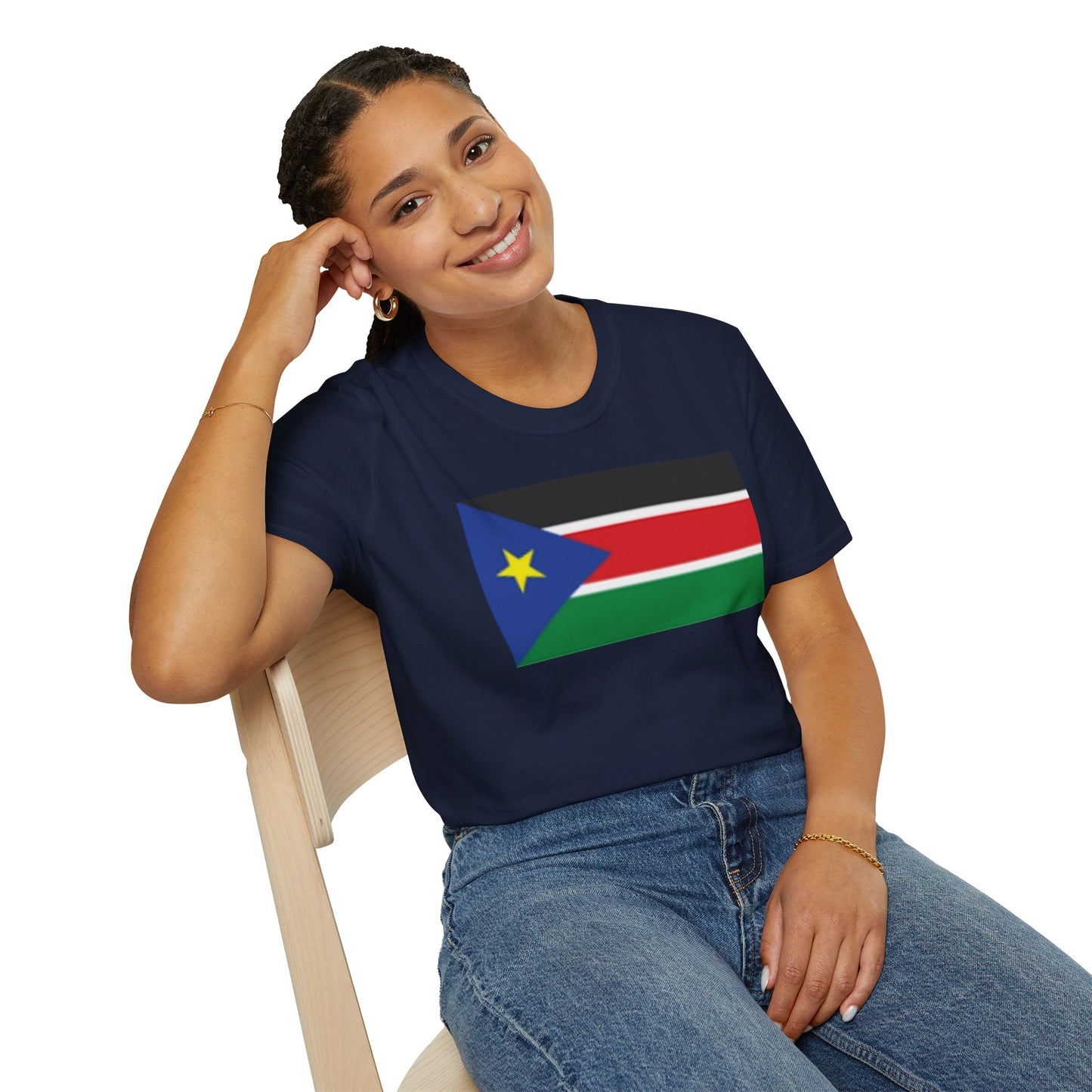 Unisex Softstyle T-Shirt -- South Sudan
