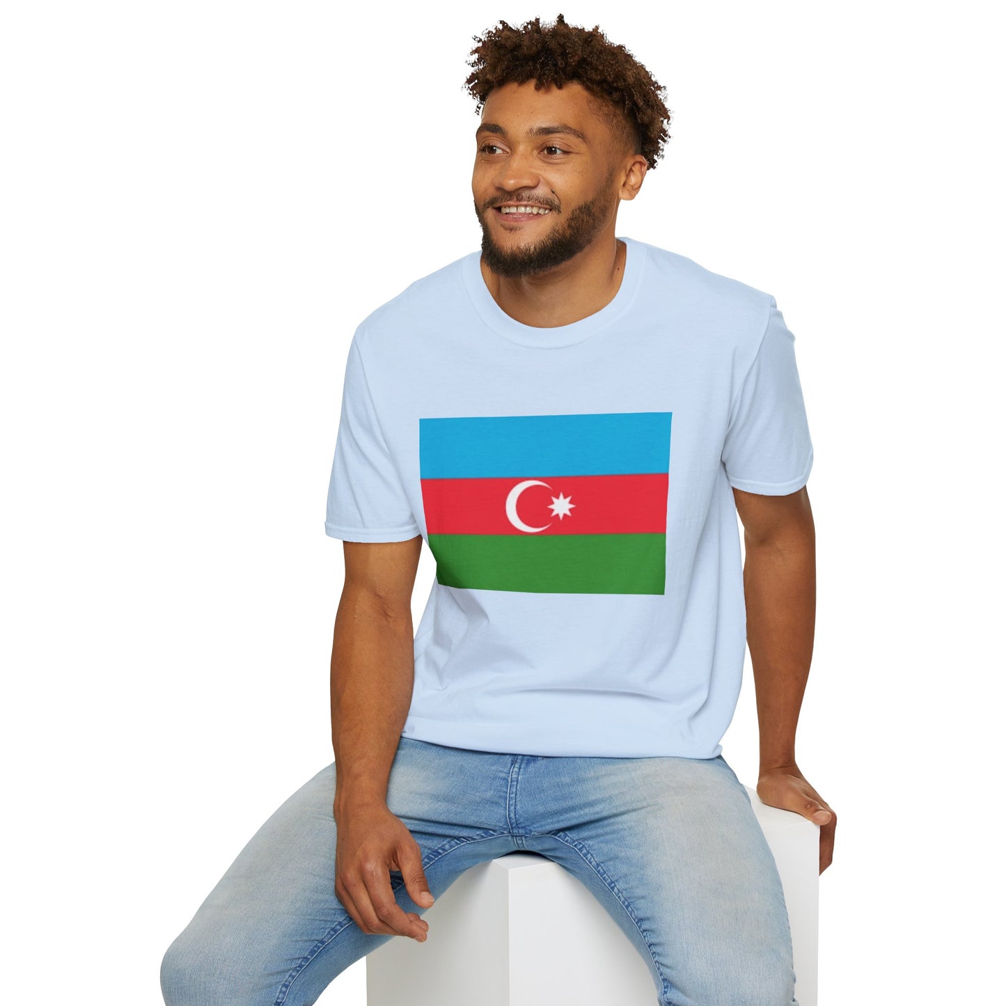 Unisex Softstyle T-Shirt -- Azerbaijan