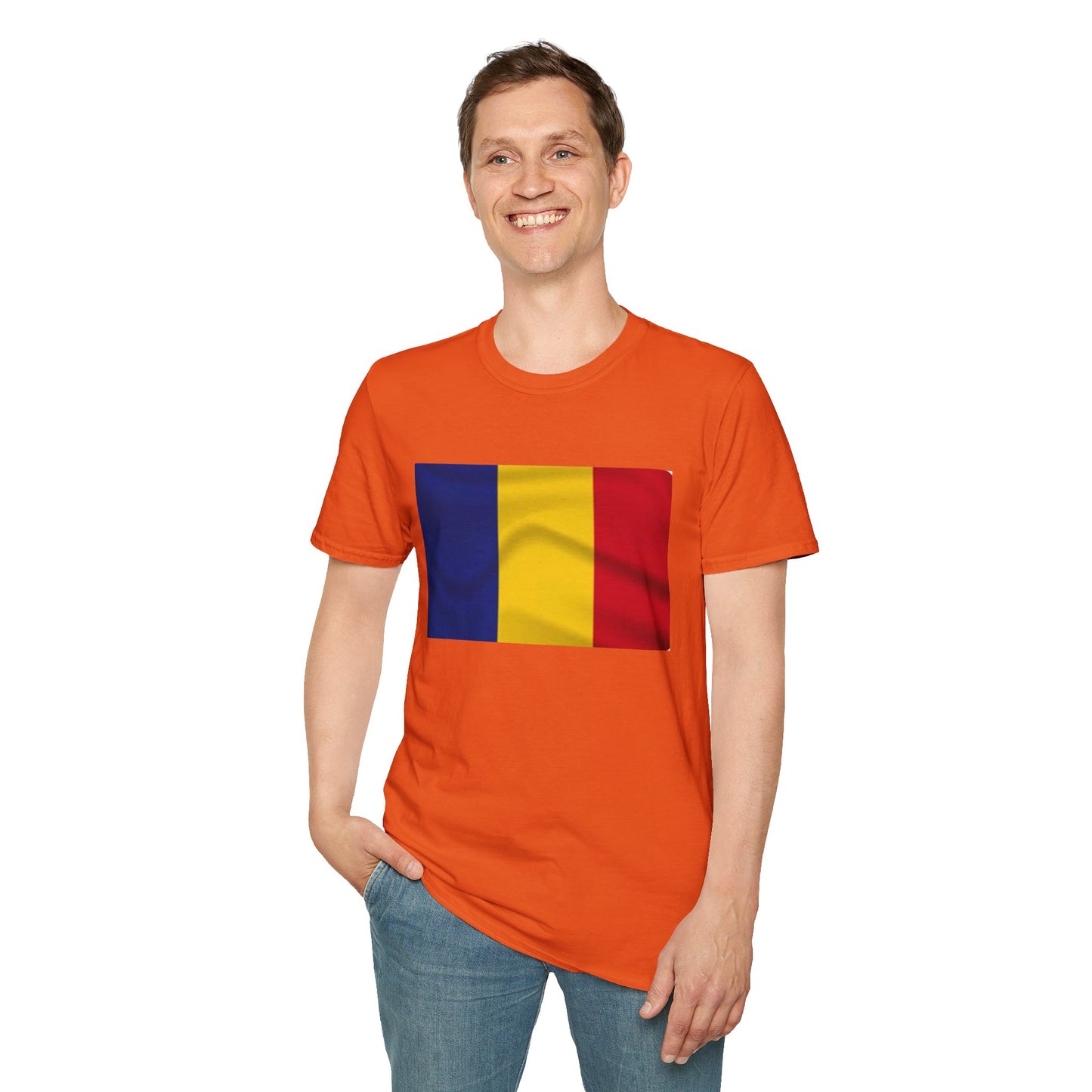 Unisex Softstyle T-Shirt -- Romania
