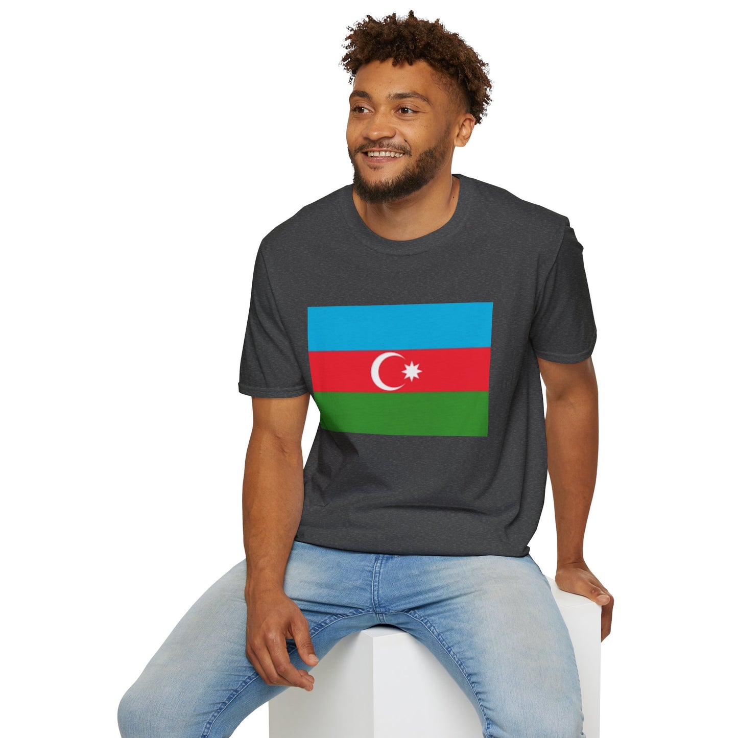Unisex Softstyle T-Shirt -- Azerbaijan