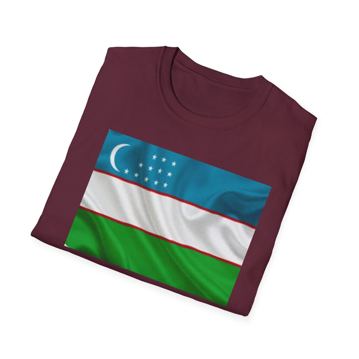 Unisex Softstyle T-Shirt -- Uzbekistan