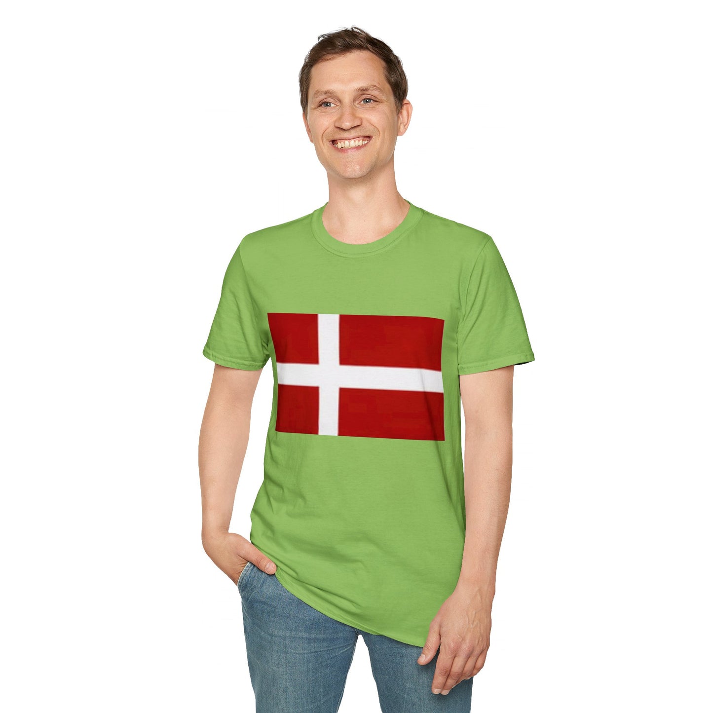 Unisex Softstyle T-Shirt -- Denmark