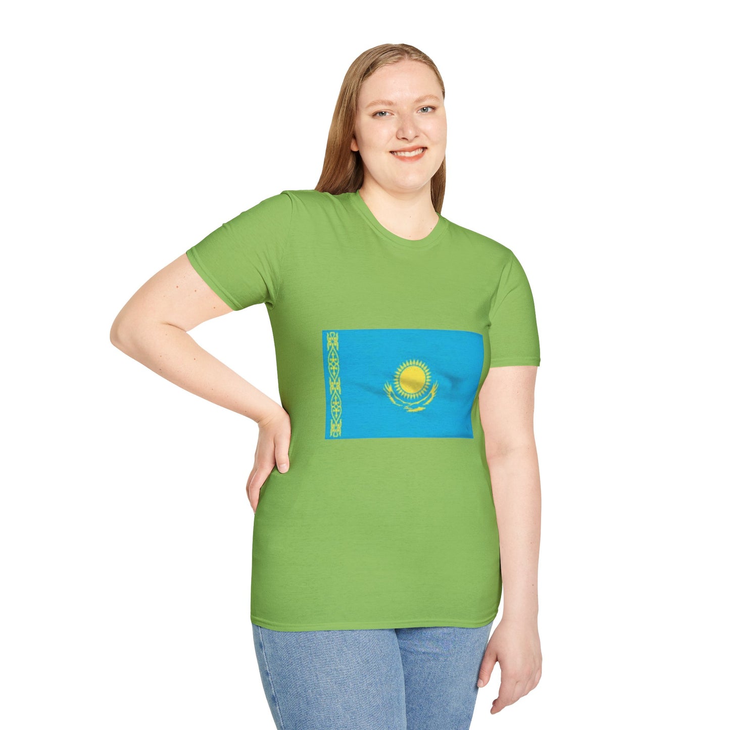 Unisex Softstyle T-Shirt -- Kazakhstan