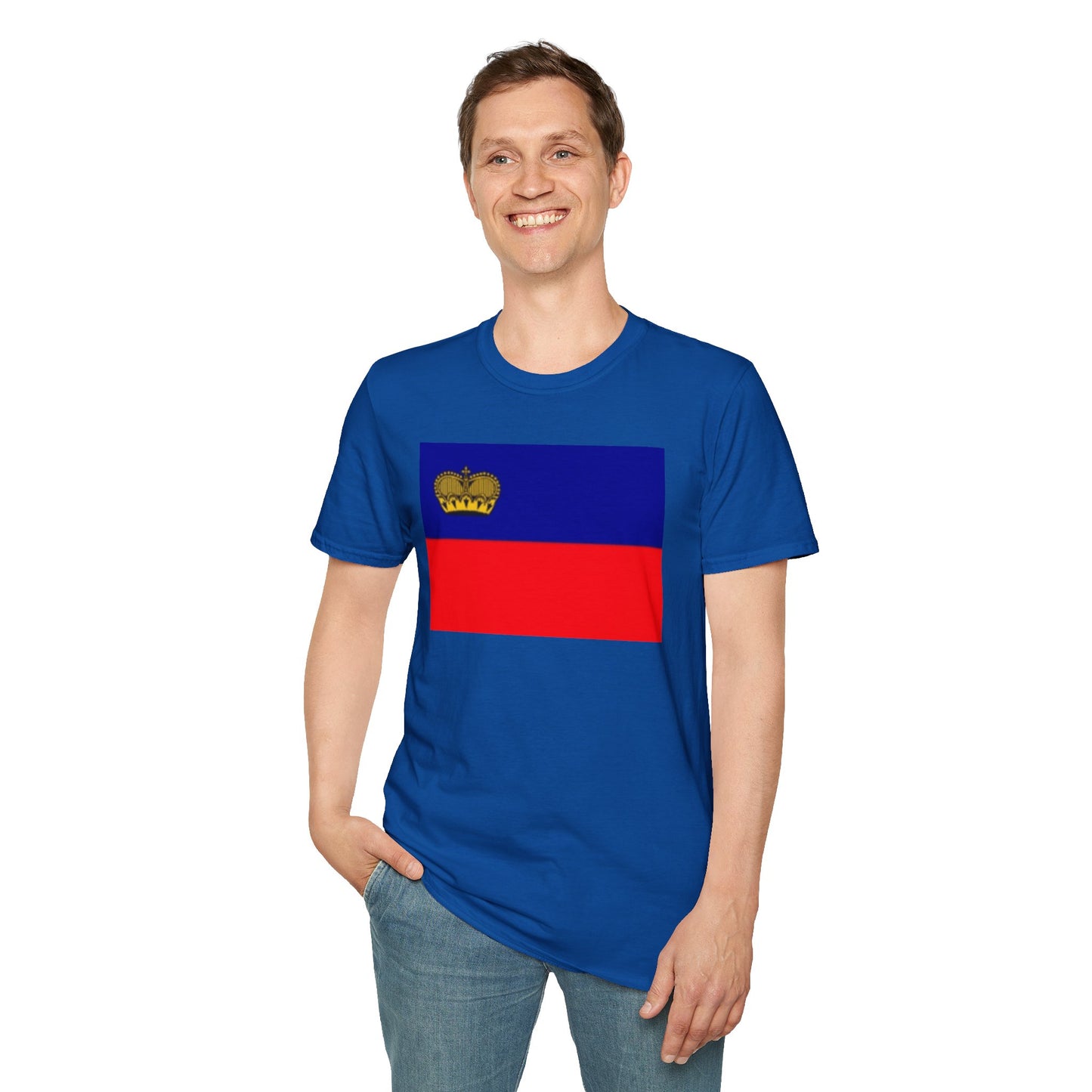 Unisex Softstyle T-Shirt -- Liechtenstein