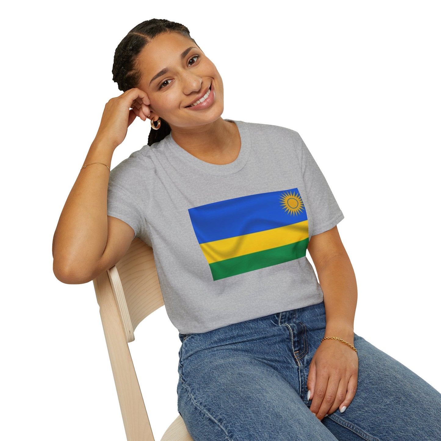 Unisex Softstyle T-Shirt -- Rwanda