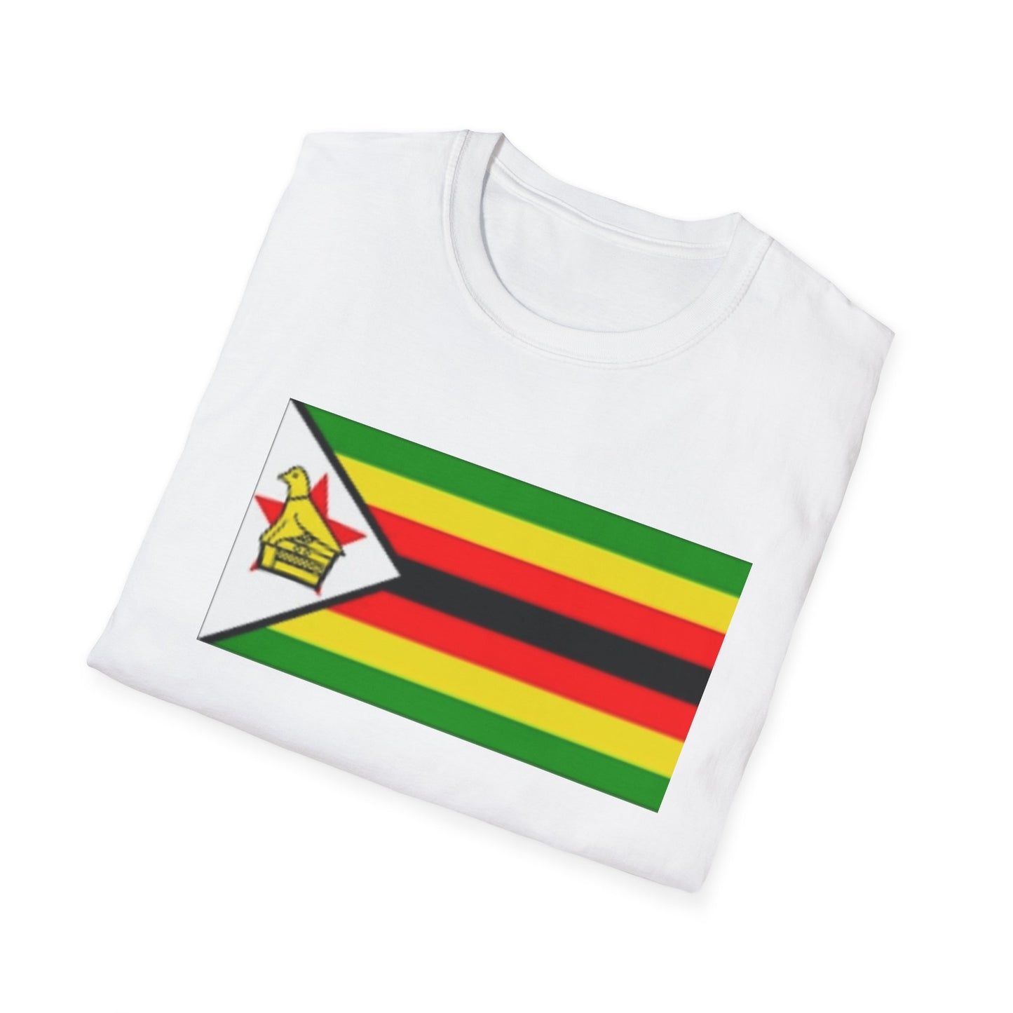 Unisex Softstyle T-Shirt -- Zimbabwe