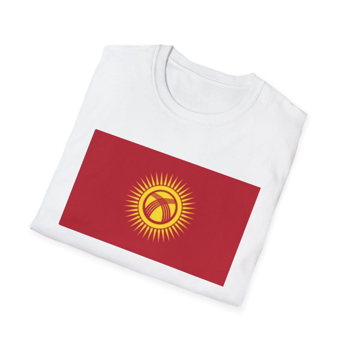 Unisex Softstyle T-Shirt -- Kyrgyzstan