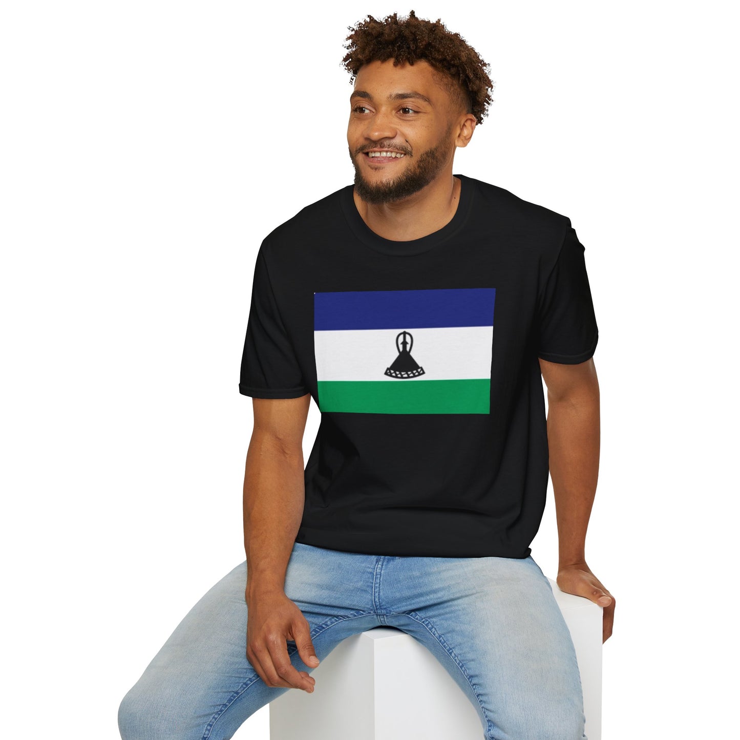 Unisex Softstyle T-Shirt -- Lesotho
