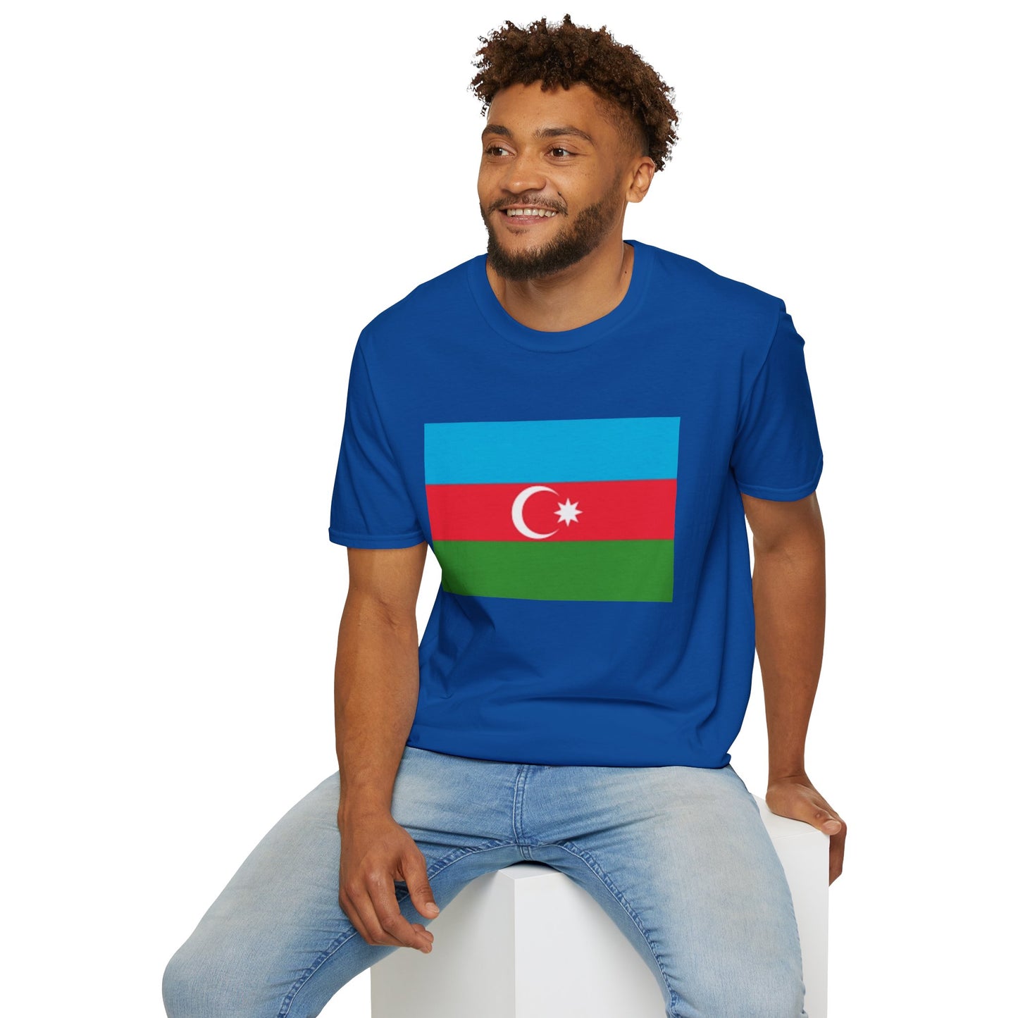 Unisex Softstyle T-Shirt -- Azerbaijan