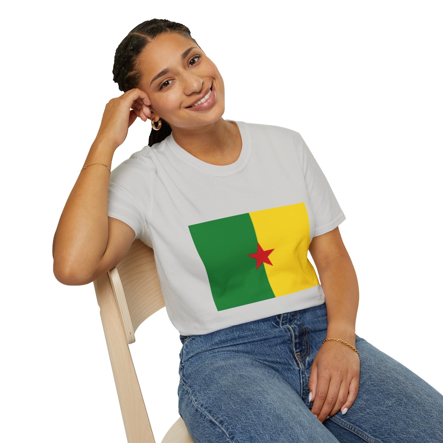 Unisex Softstyle T-Shirt -- French Guiana
