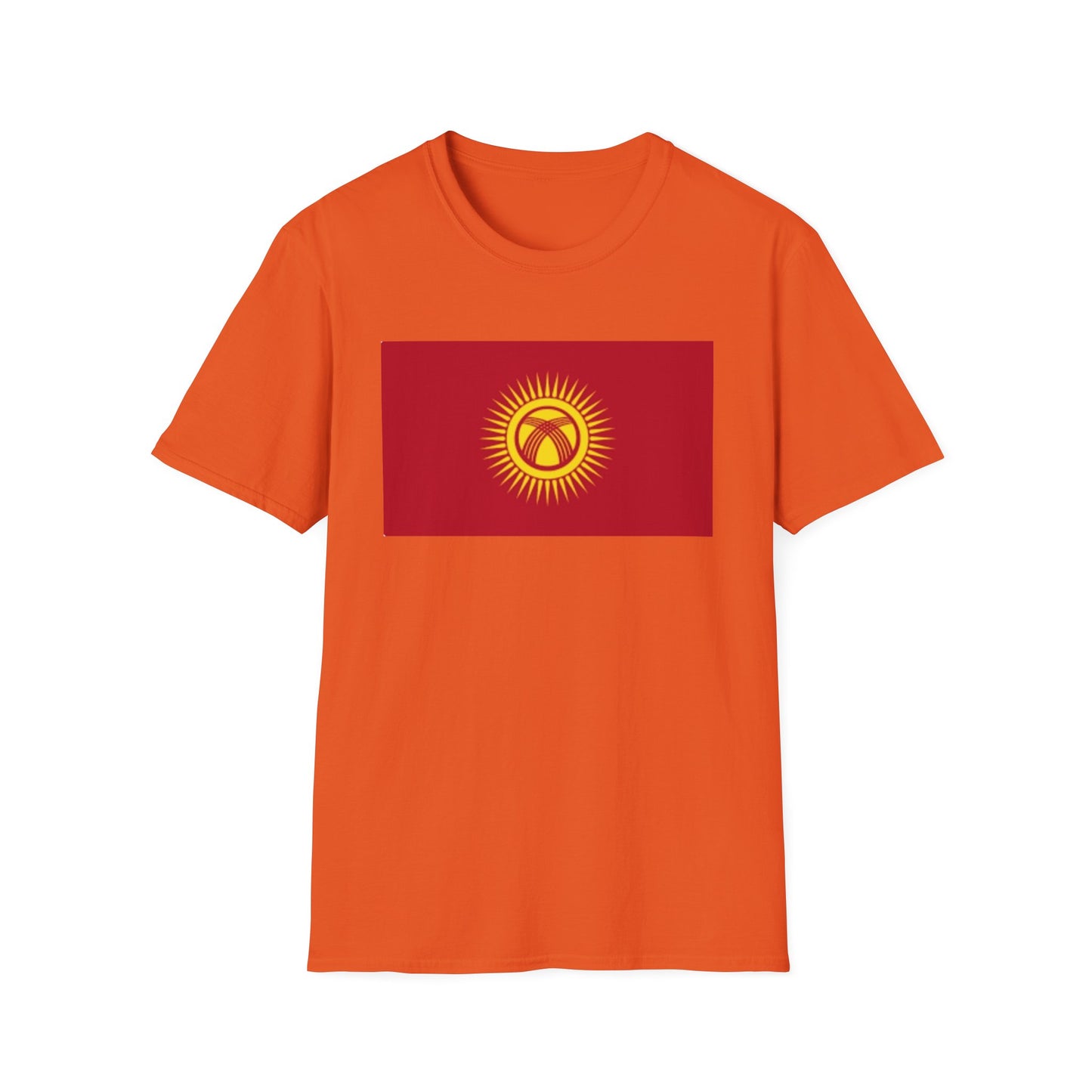 Unisex Softstyle T-Shirt -- Kyrgyzstan