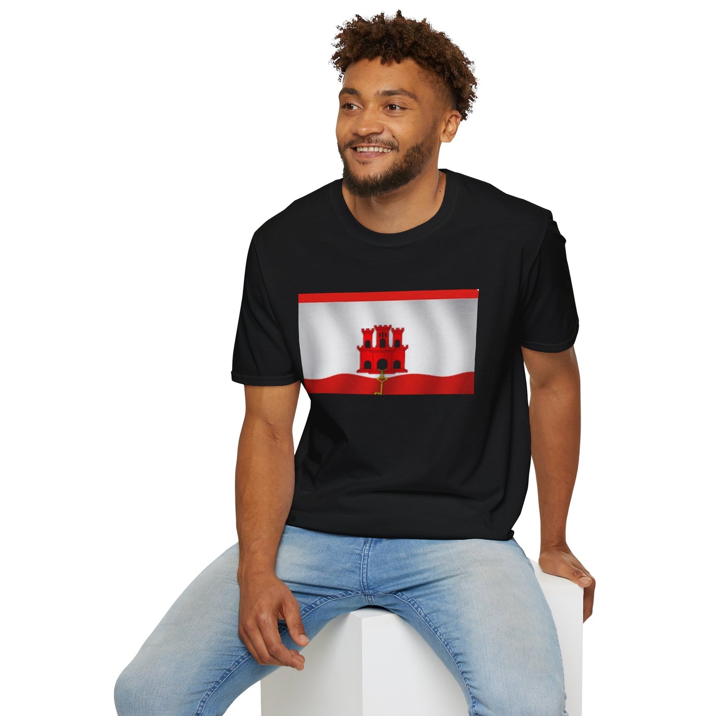 Unisex Softstyle T-Shirt -- Gibraltar