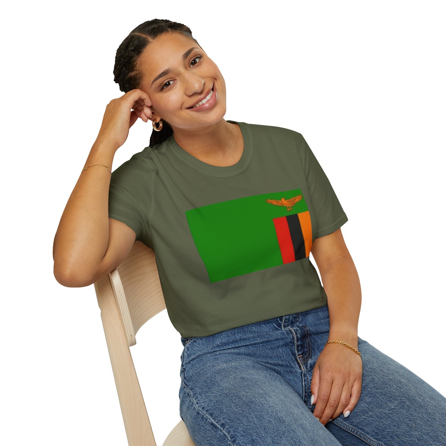 Unisex Softstyle T-Shirt -- Zambia