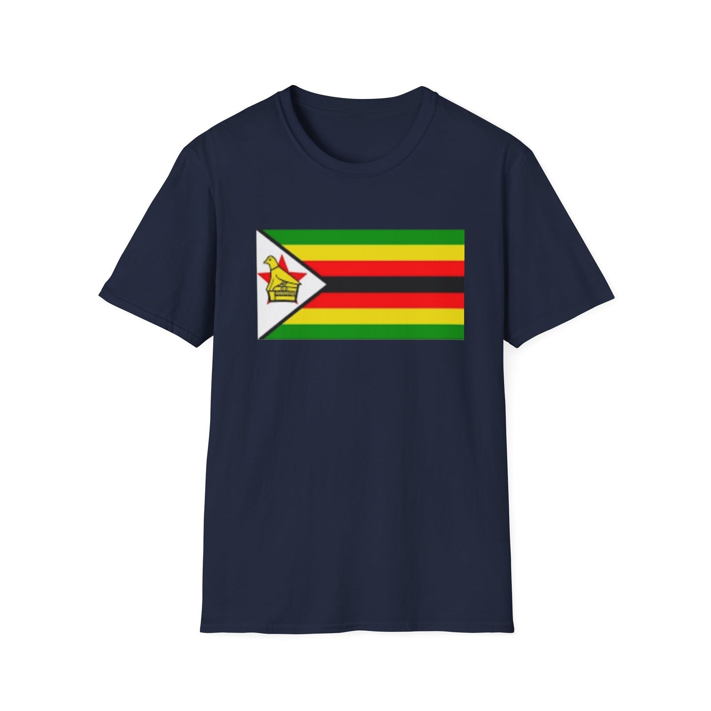 Unisex Softstyle T-Shirt -- Zimbabwe