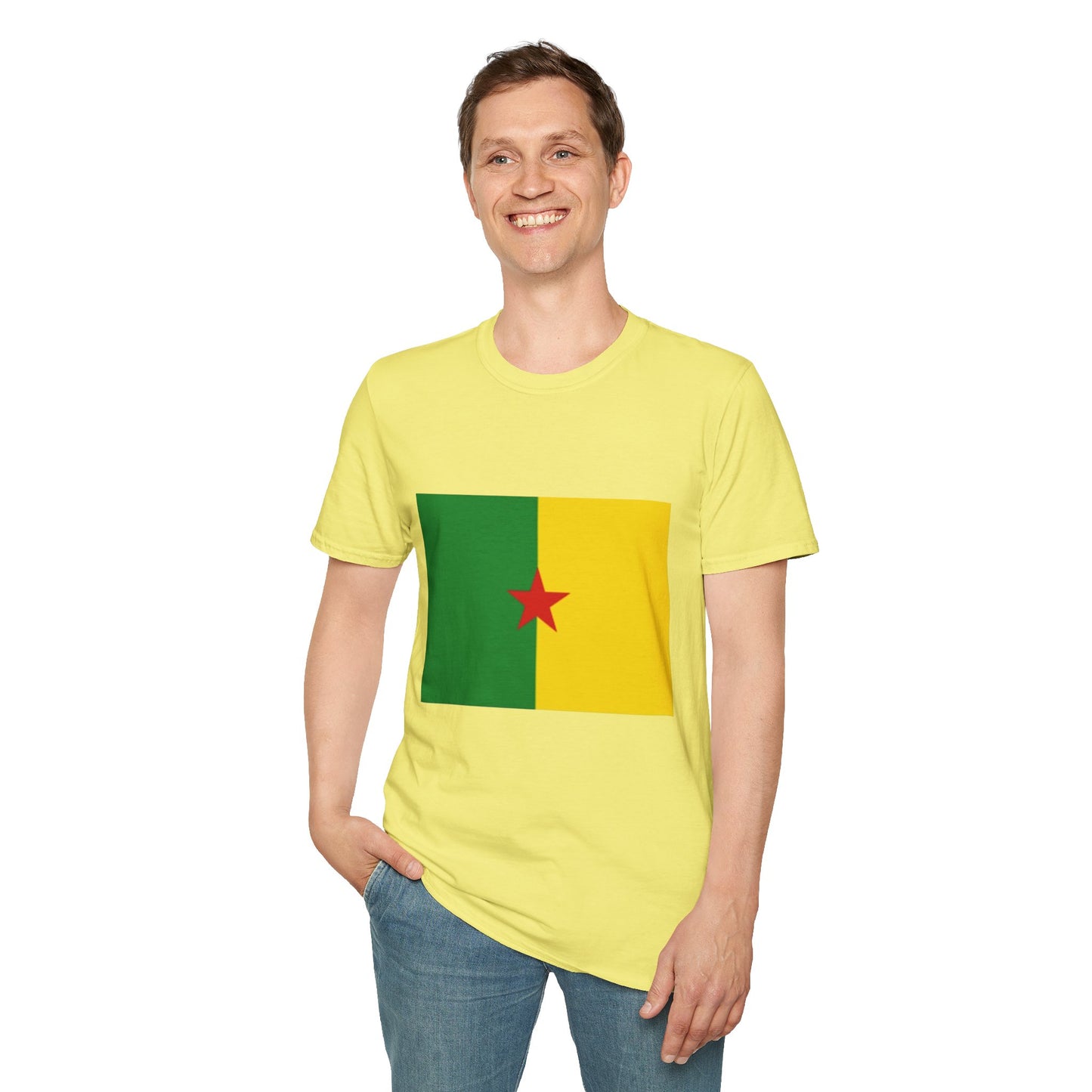 Unisex Softstyle T-Shirt -- French Guiana