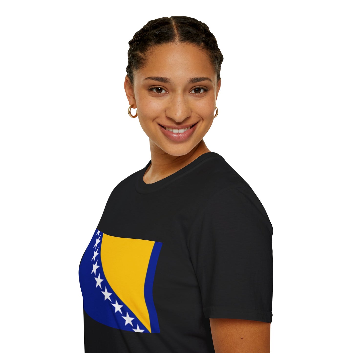 Unisex Softstyle T-Shirt -- Bosnia Herzegovina