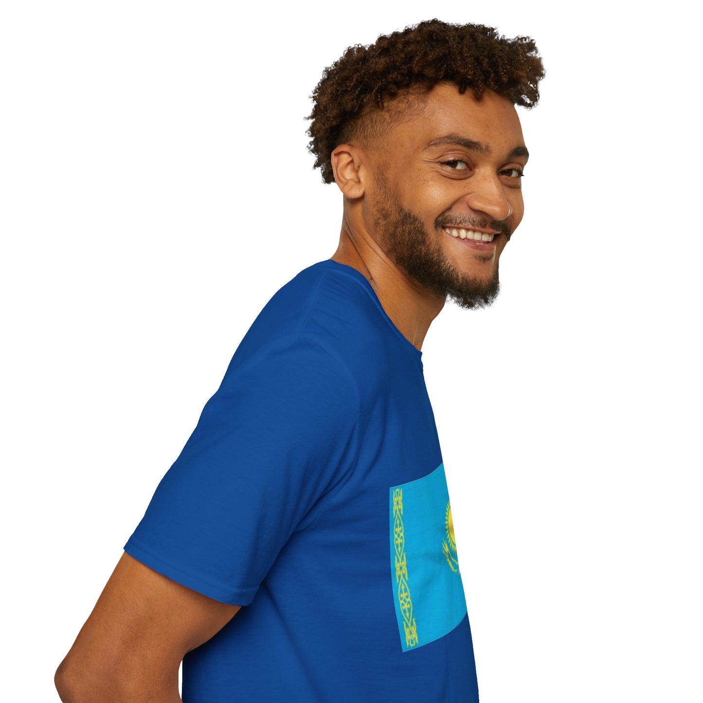 Unisex Softstyle T-Shirt -- Kazakhstan