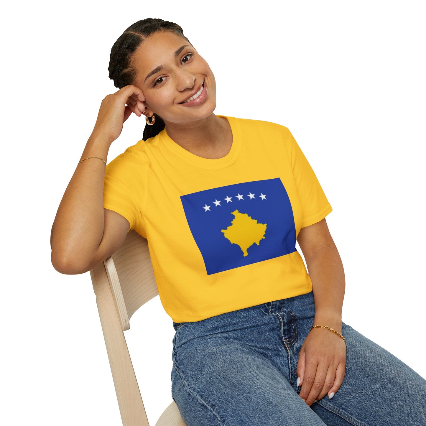Unisex Softstyle T-Shirt -- Kosovo