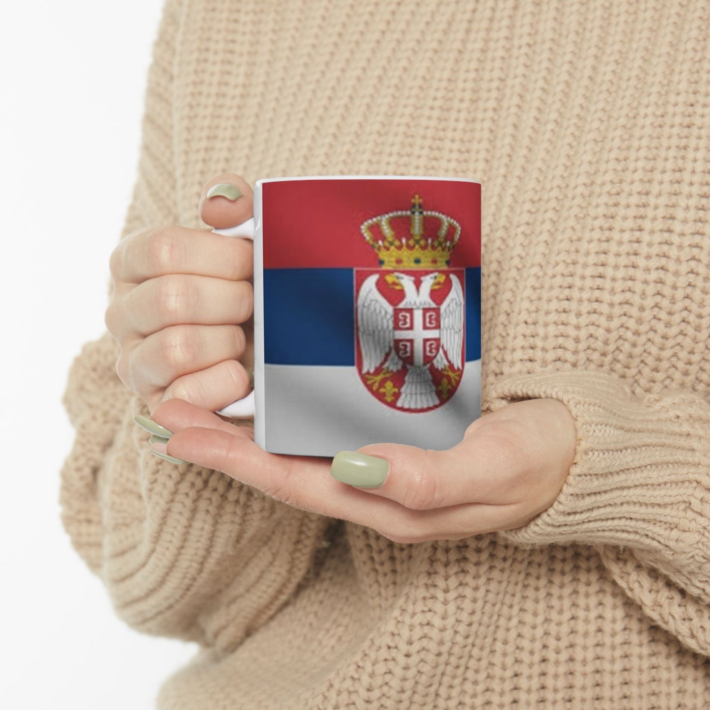 Ceramic Mug 11oz -- Serbia