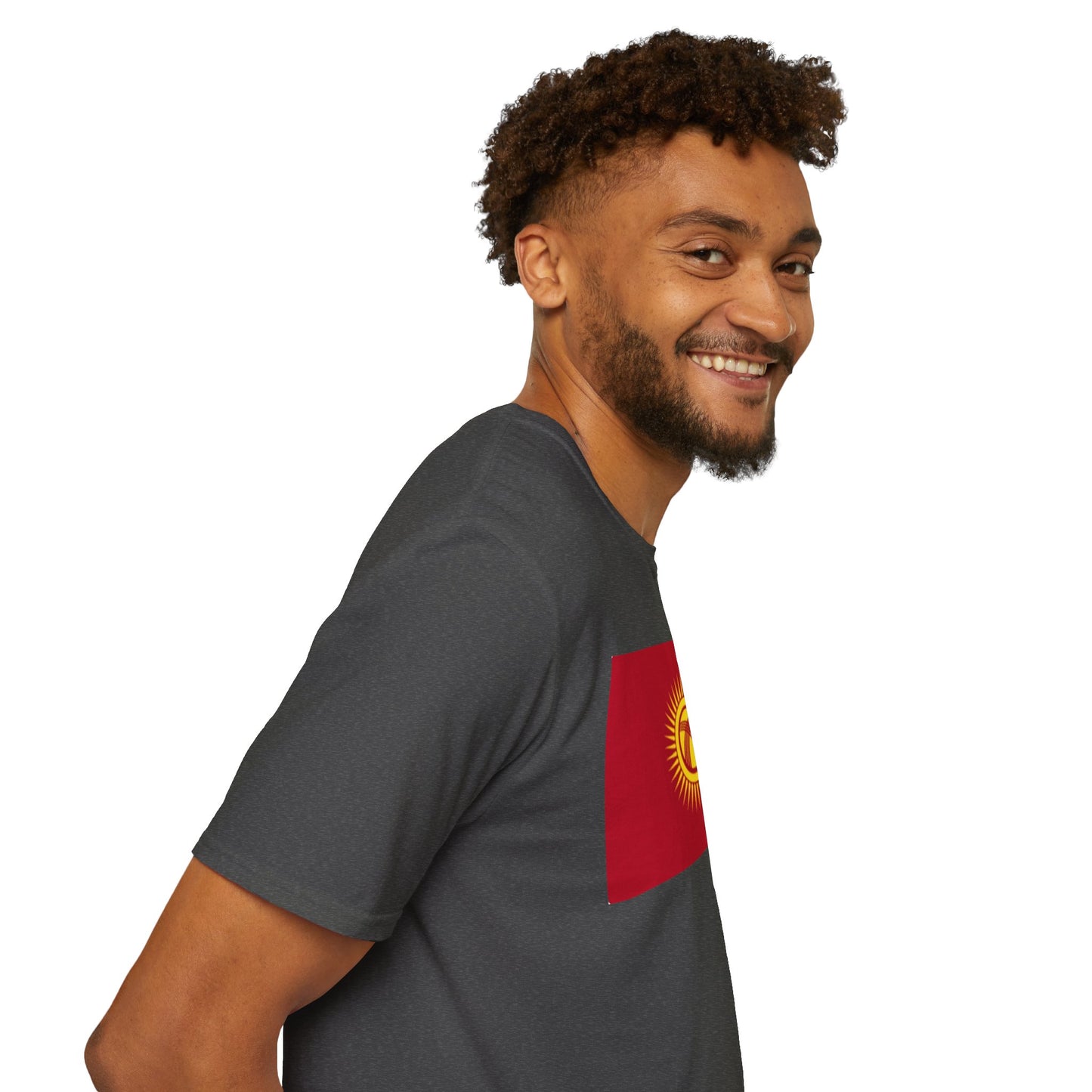 Unisex Softstyle T-Shirt -- Kyrgyzstan