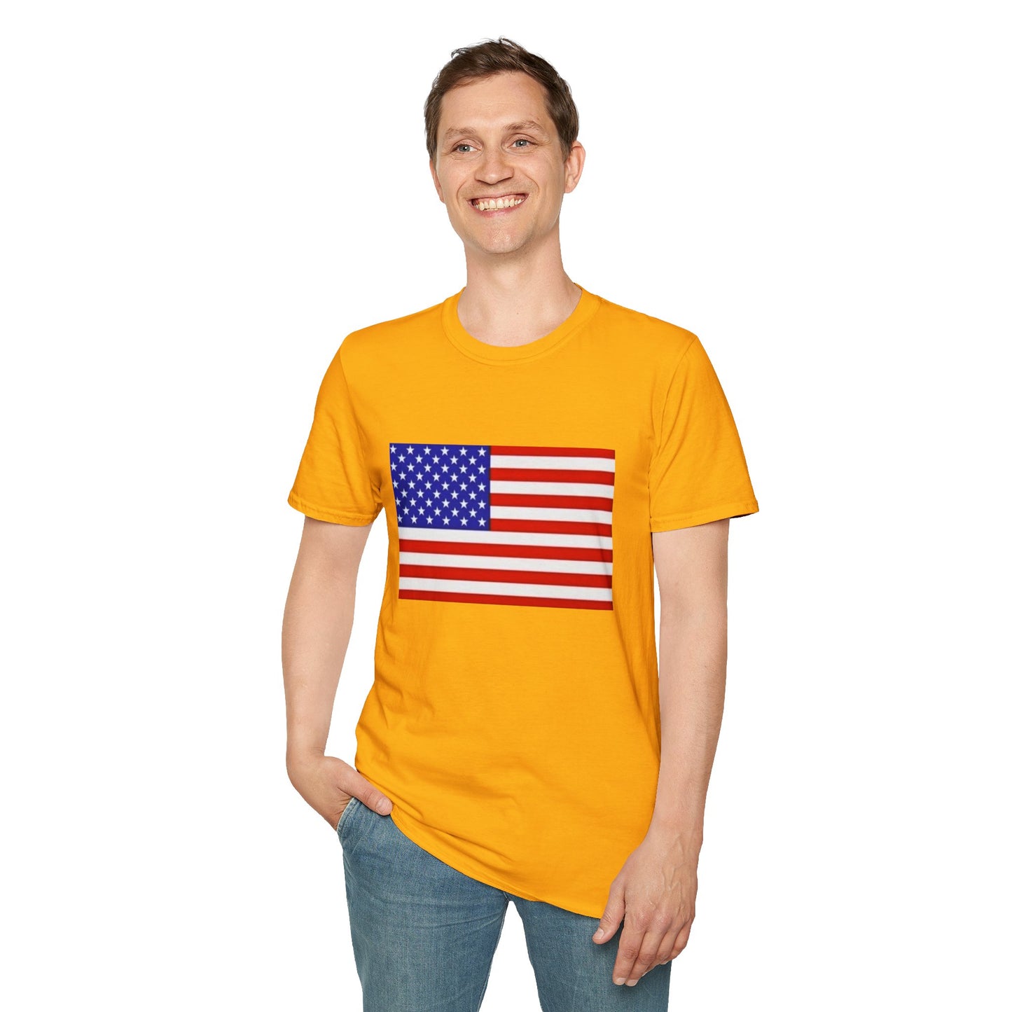 Unisex Softstyle T-Shirt -- USA