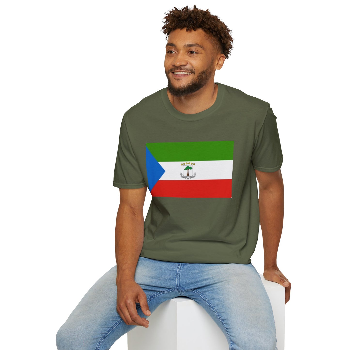Unisex Softstyle T-Shirt -- Equatorial Guinea