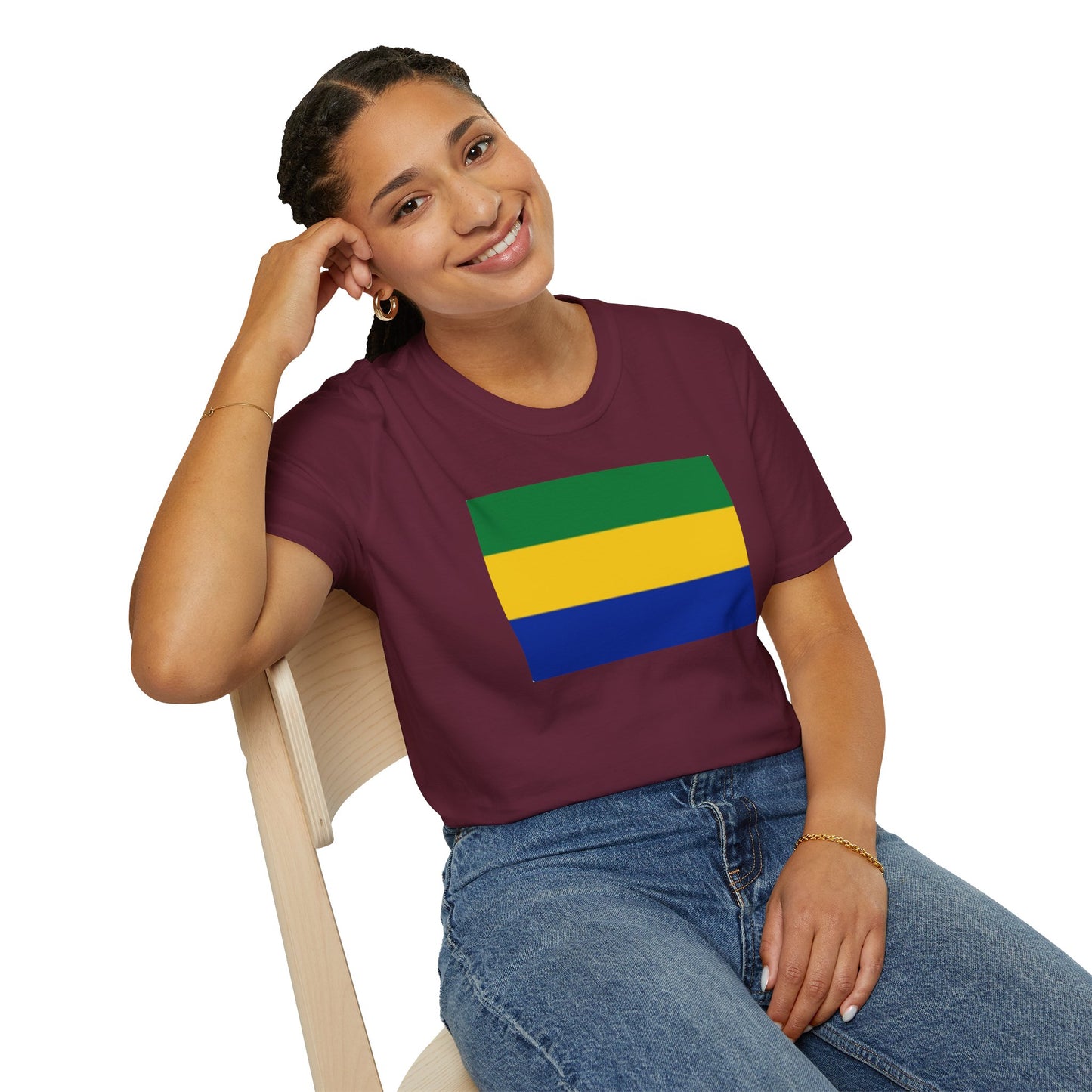 Unisex Softstyle T-Shirt -- Gabon