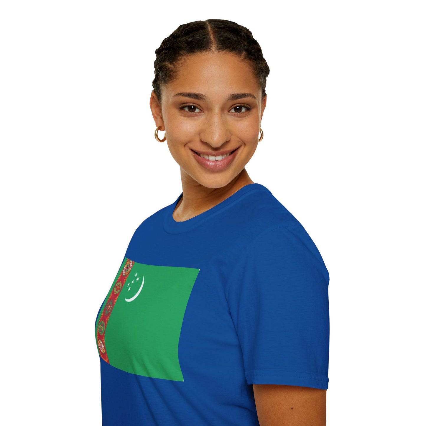 Unisex Softstyle T-Shirt -- Turkmenistan