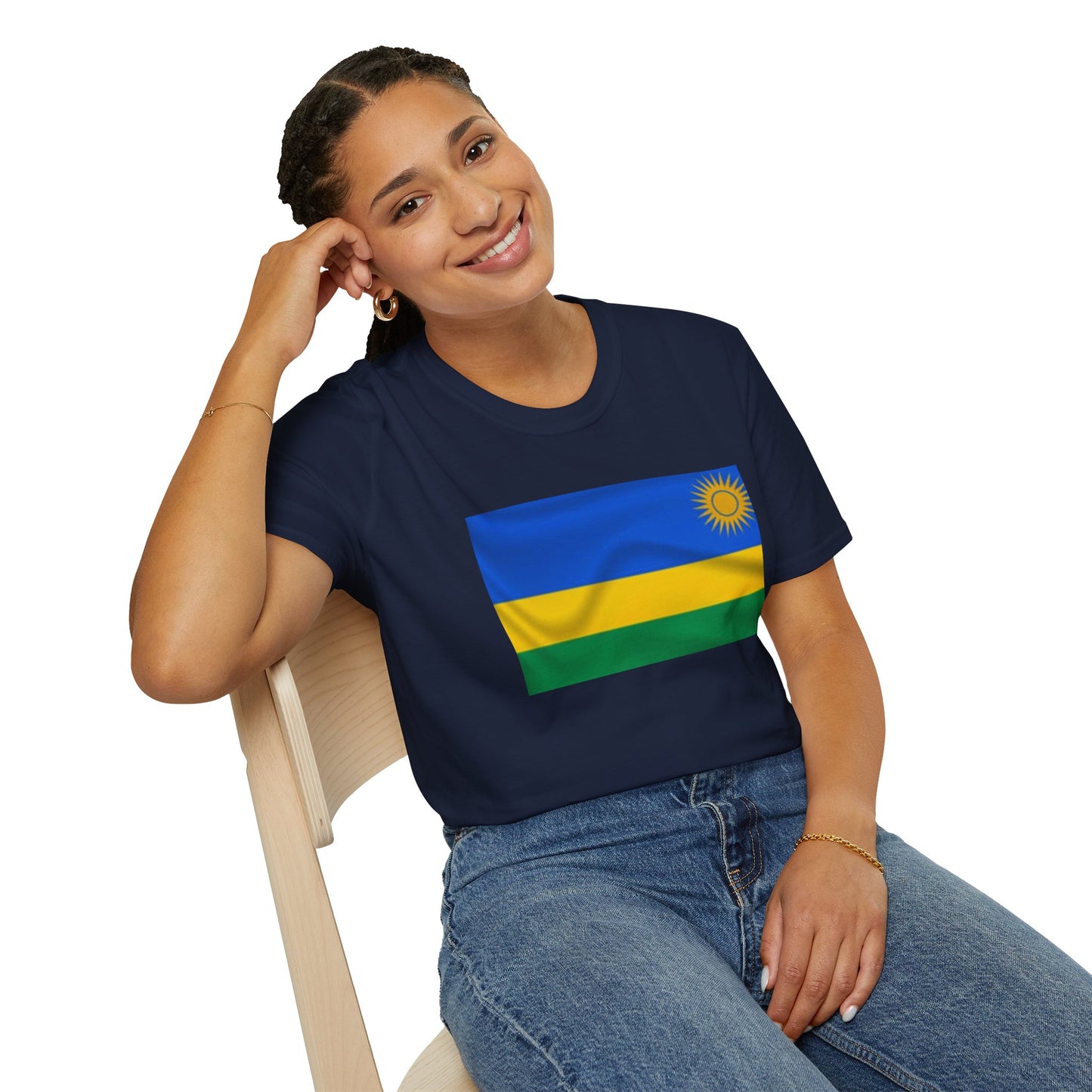 Unisex Softstyle T-Shirt -- Rwanda
