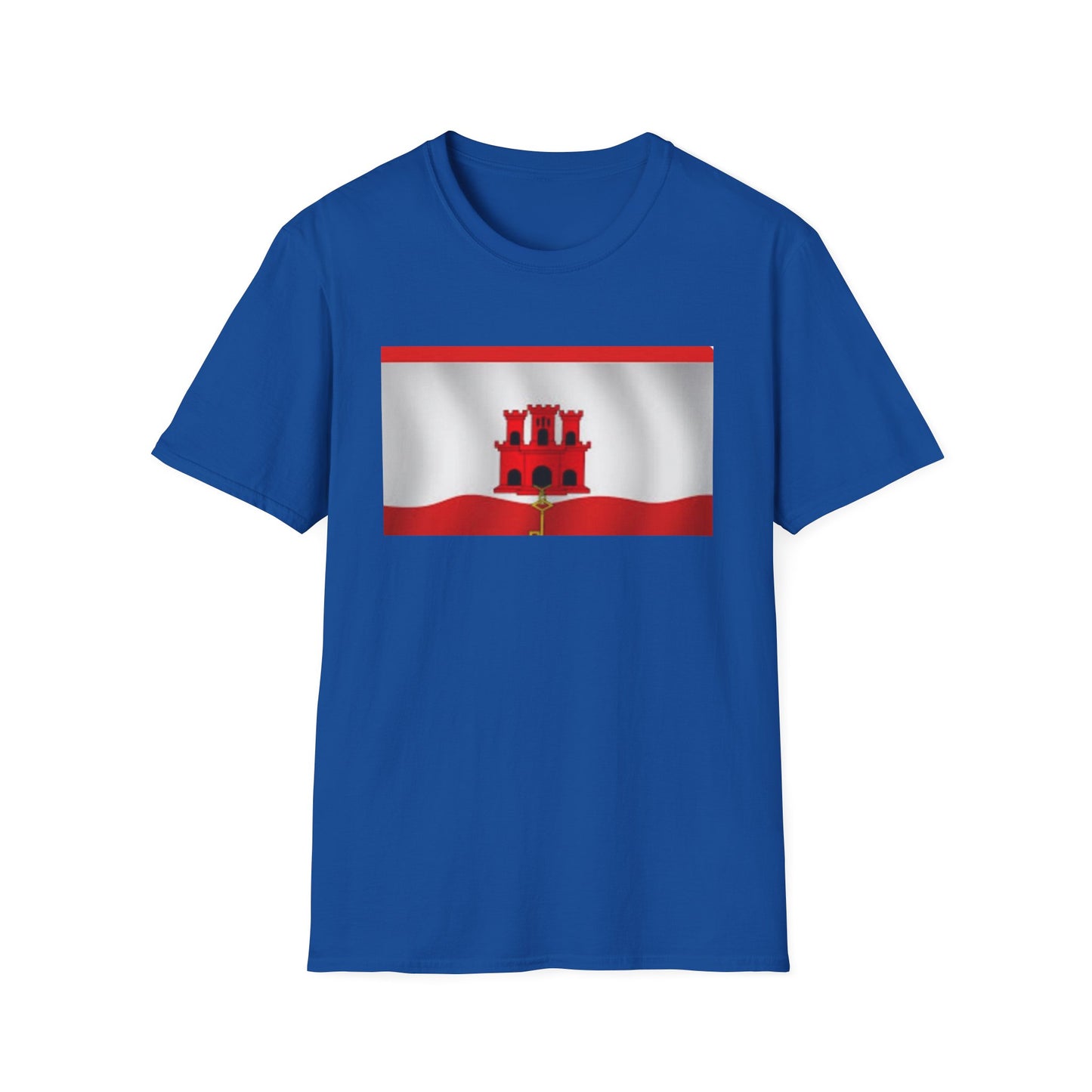 Unisex Softstyle T-Shirt -- Gibraltar